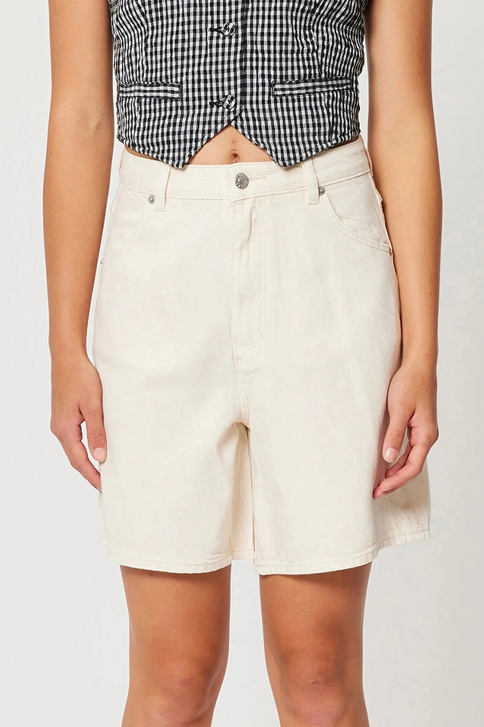 Rolla's Jeans Shorts - Denim Rolla's Jeans | Super Mirage Lyocell - Cloud