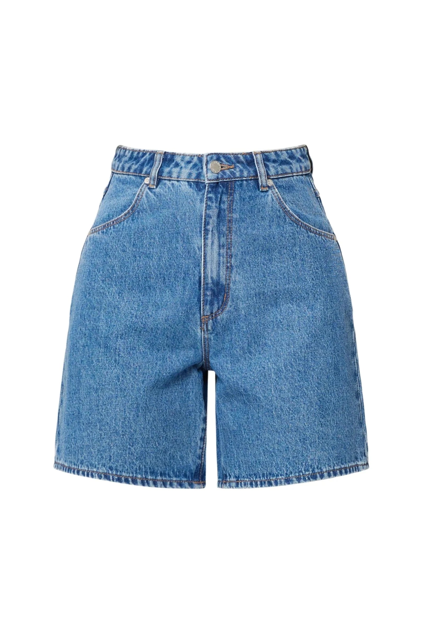 Rolla's Jeans Shorts - Denim Super Mirage - Evie