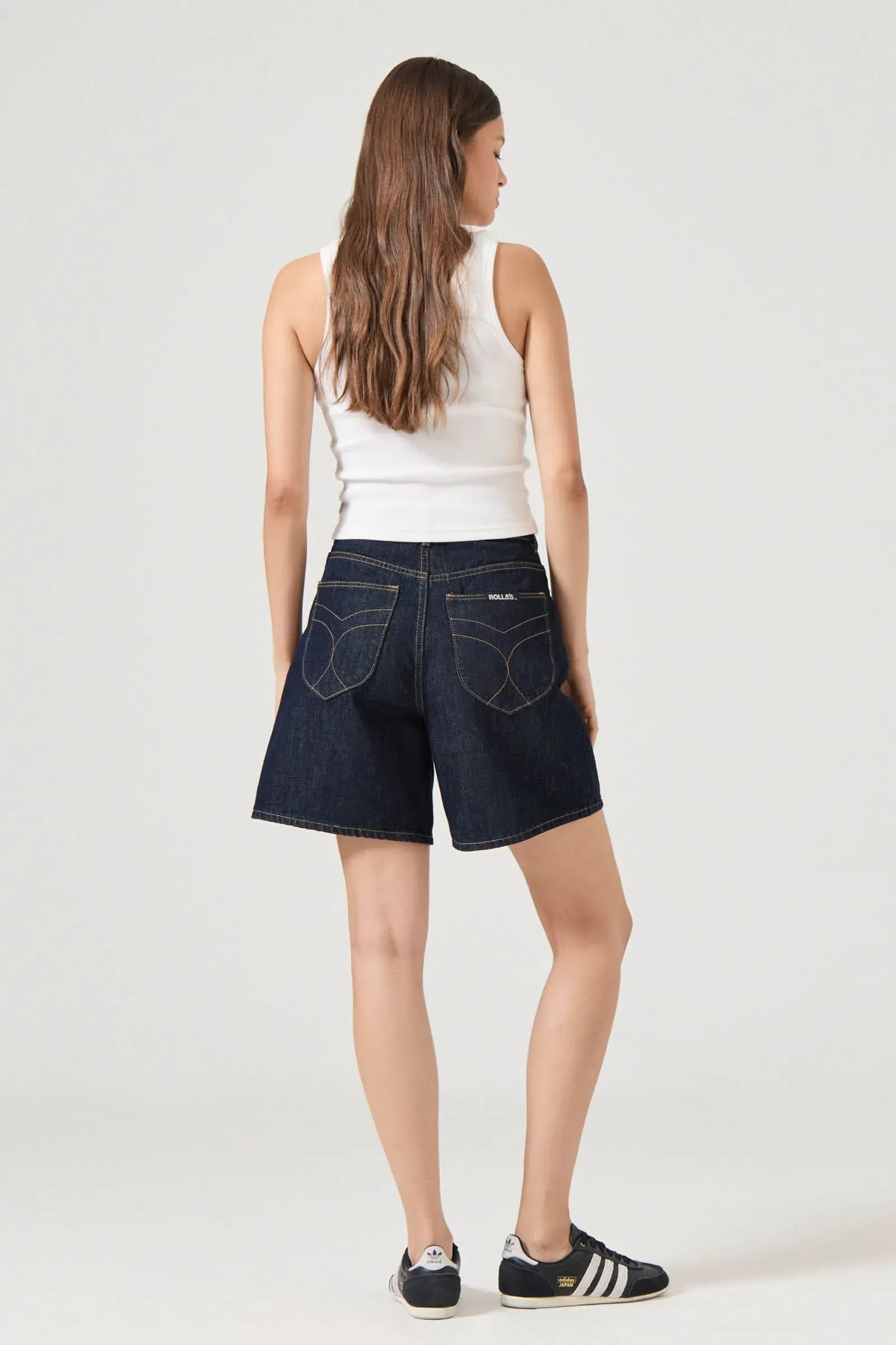 Rolla's Jeans Shorts - Denim Super Mirage - Rinse