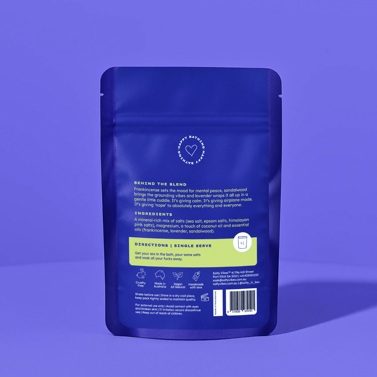 Salty Vibes Bath Salts Bath Salts - Fuck My Life