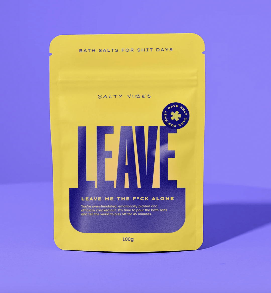 Salty Vibes Bath Salts Bath Salts - Leave Me The Fuck Alone