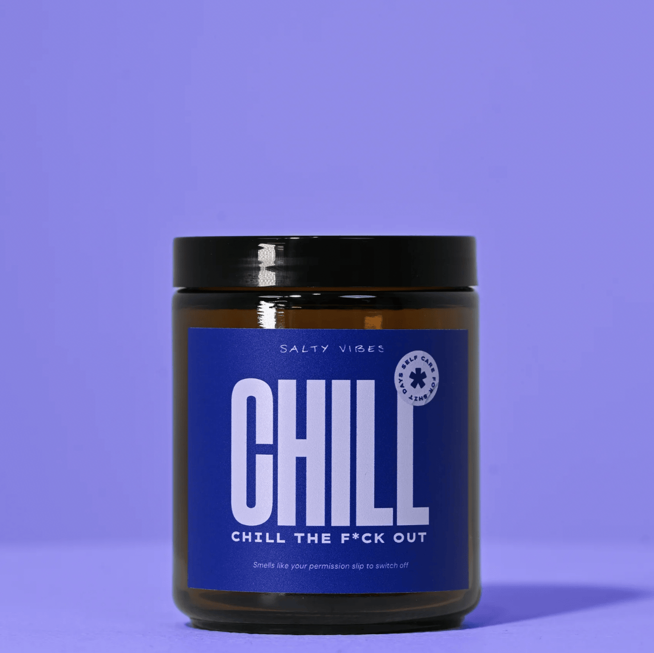 Salty Vibes Candles Soy Candle - Chill The Fuck Out 200g