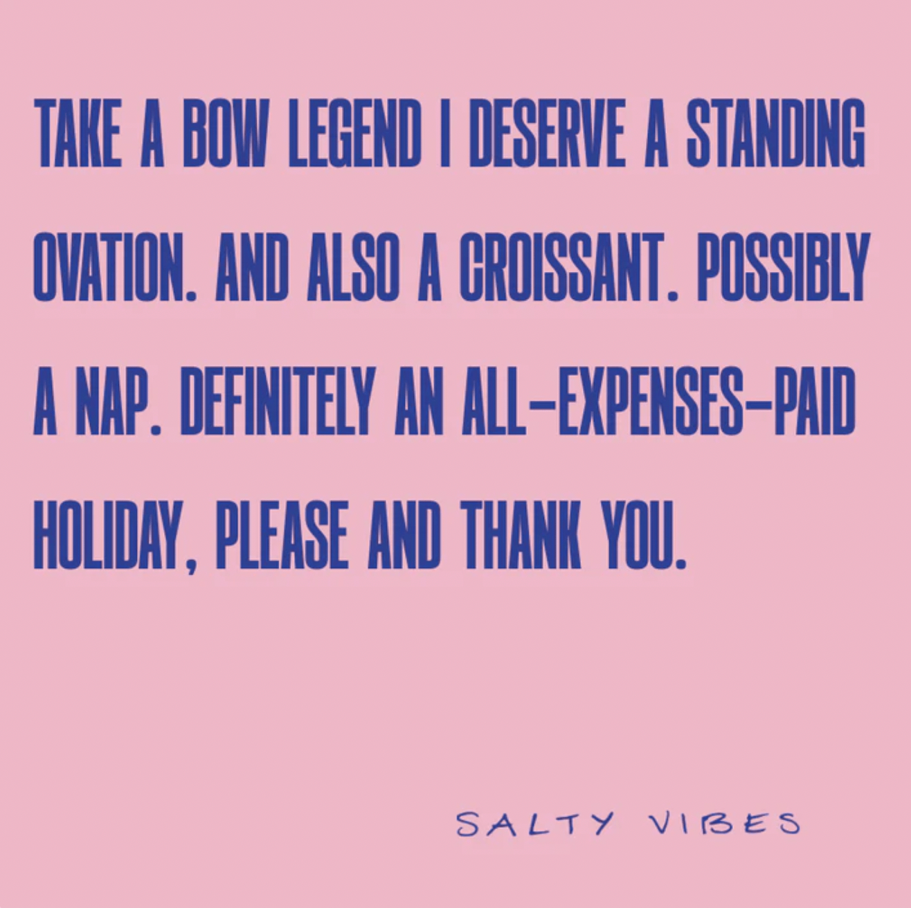 Salty Vibes Candles Soy Candle - You Fucking Rock 200G