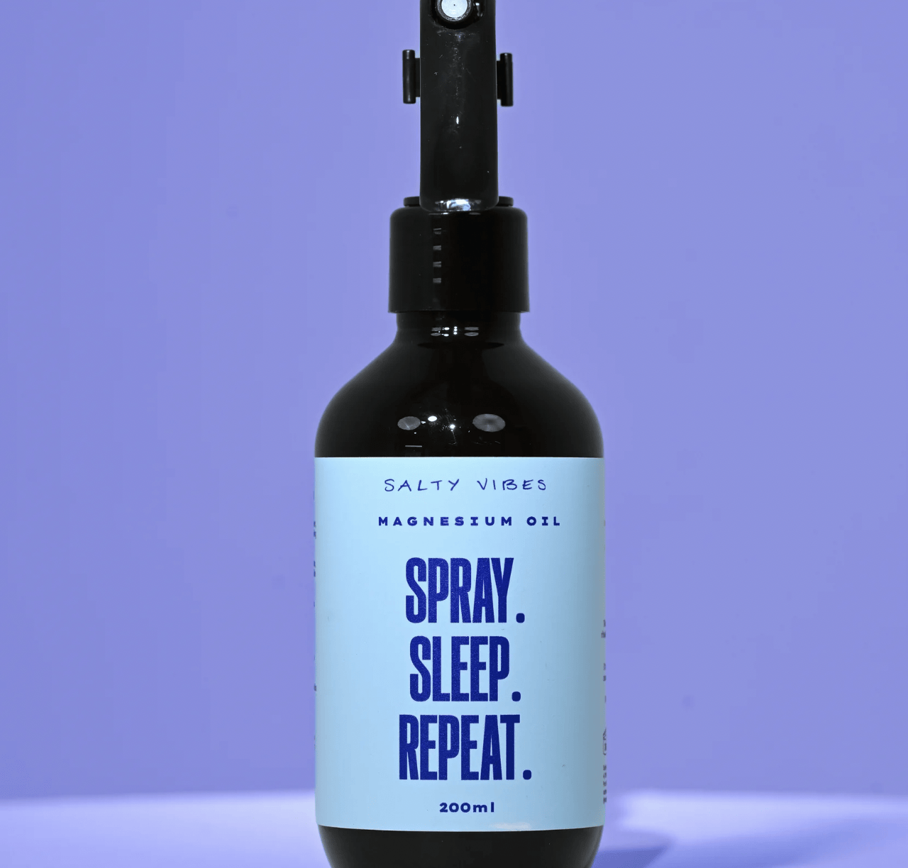 Salty Vibes Face/Body Magnesium Oil - Spray. Sleep. Repeat. 200ml