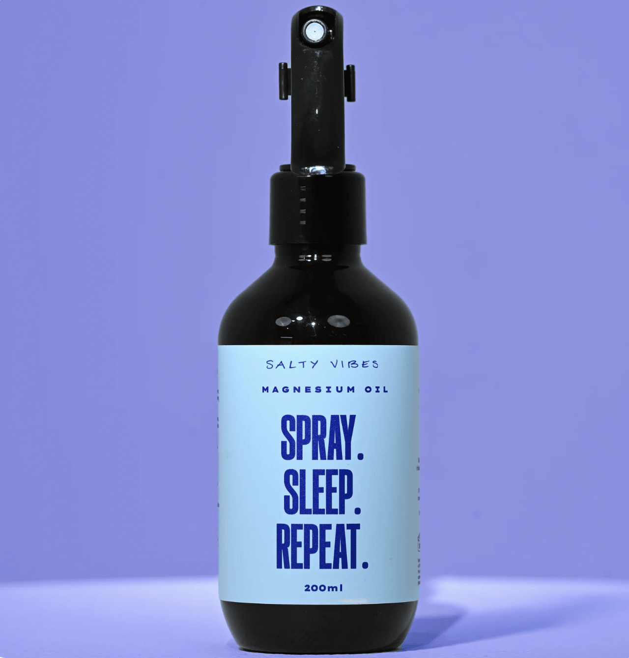 Salty Vibes Face/Body Magnesium Oil - Spray. Sleep. Repeat. 200ml