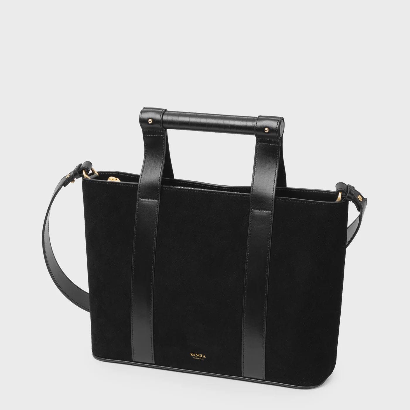 Sancia Handbags - Large The Ravena Tote - Black