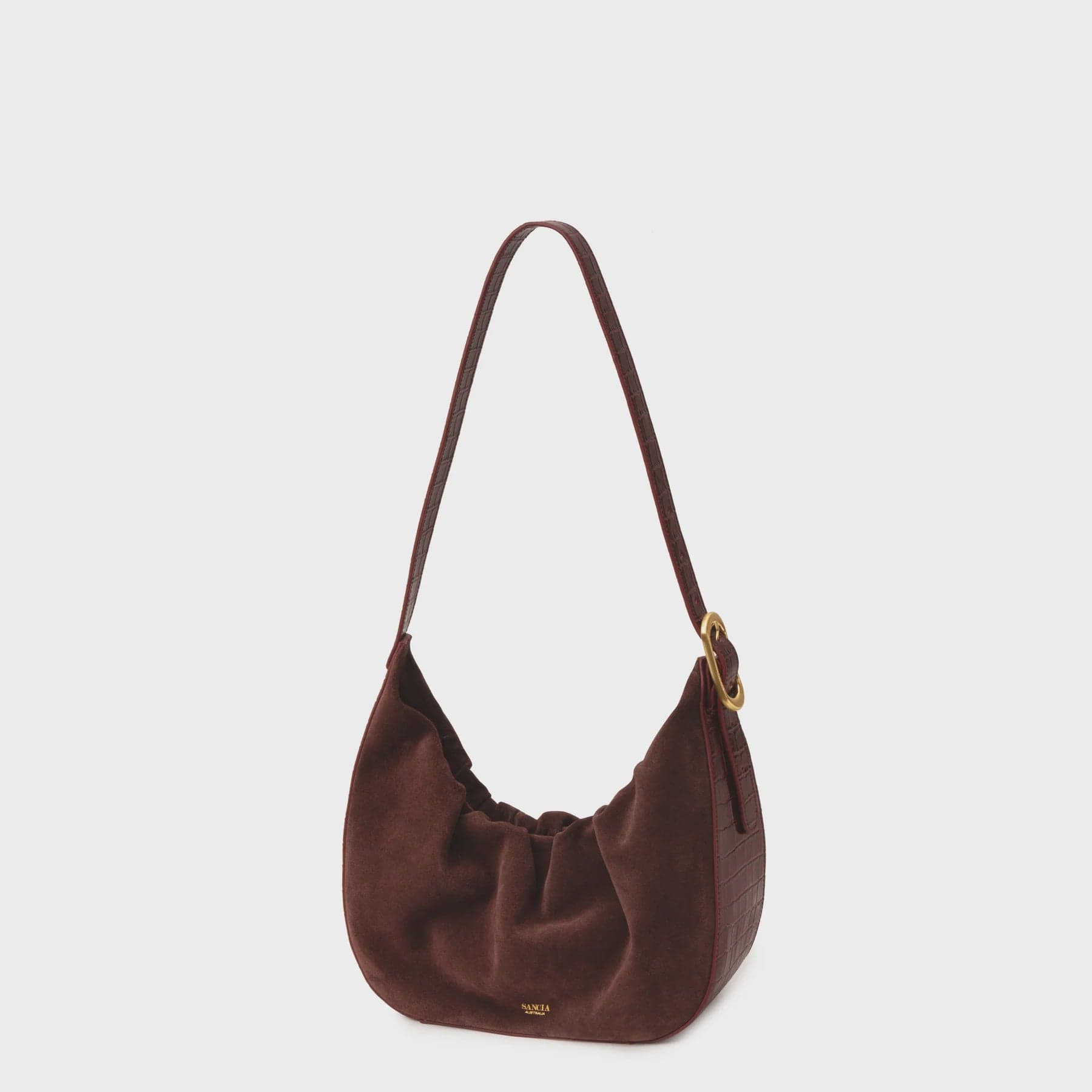 Sancia Handbags - Small Sancia | The Milena Bag - Cranberry Choc