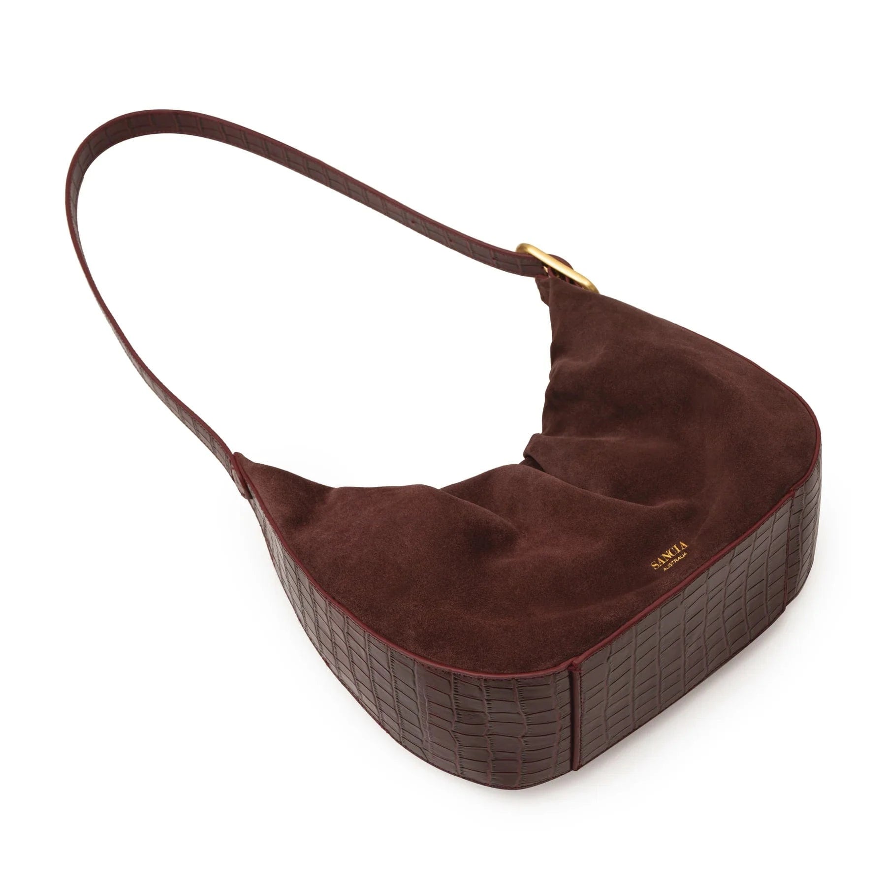 Sancia Handbags - Small Sancia | The Milena Bag - Cranberry Choc