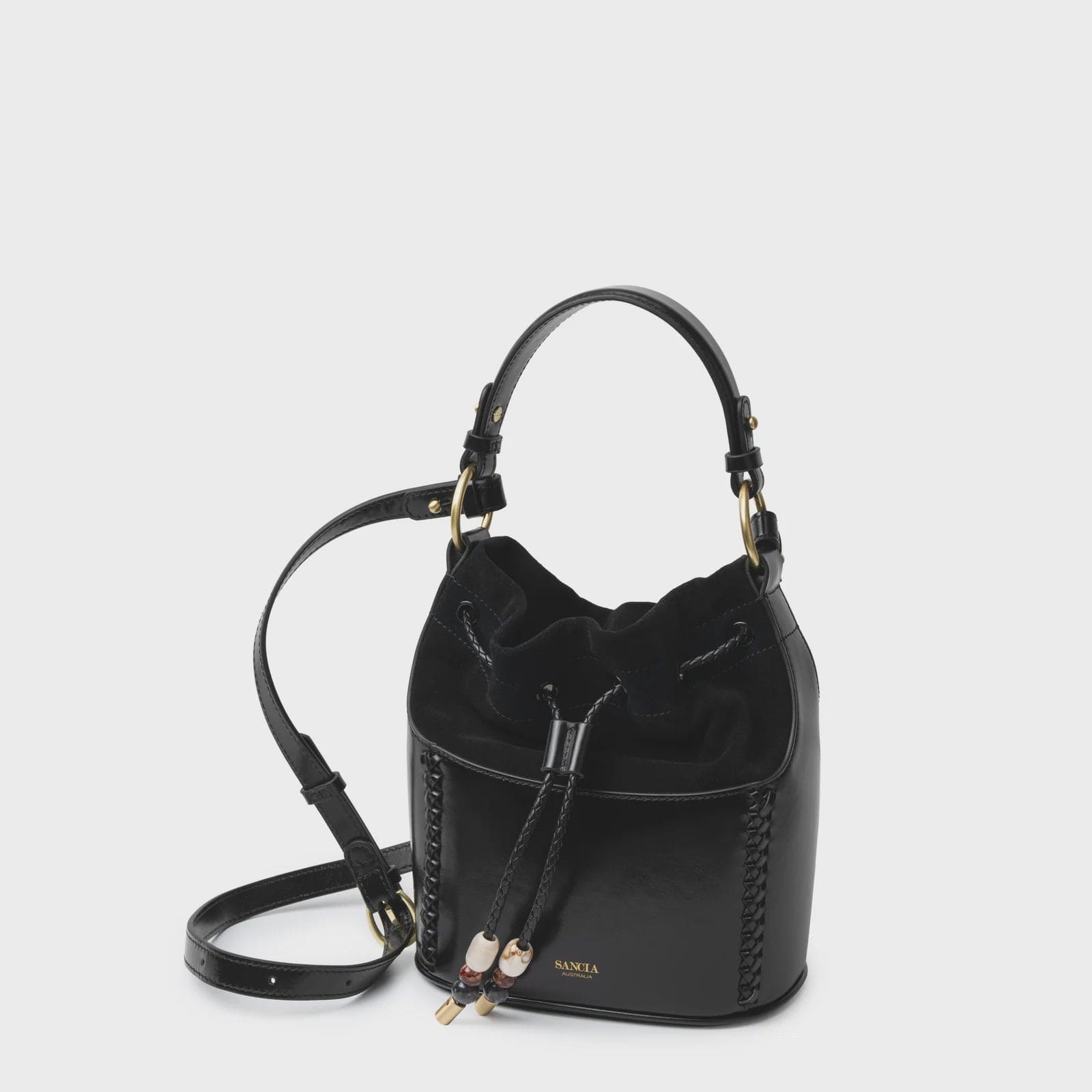 Sancia Handbags - Small Sancia | The Zilona Bag - Black