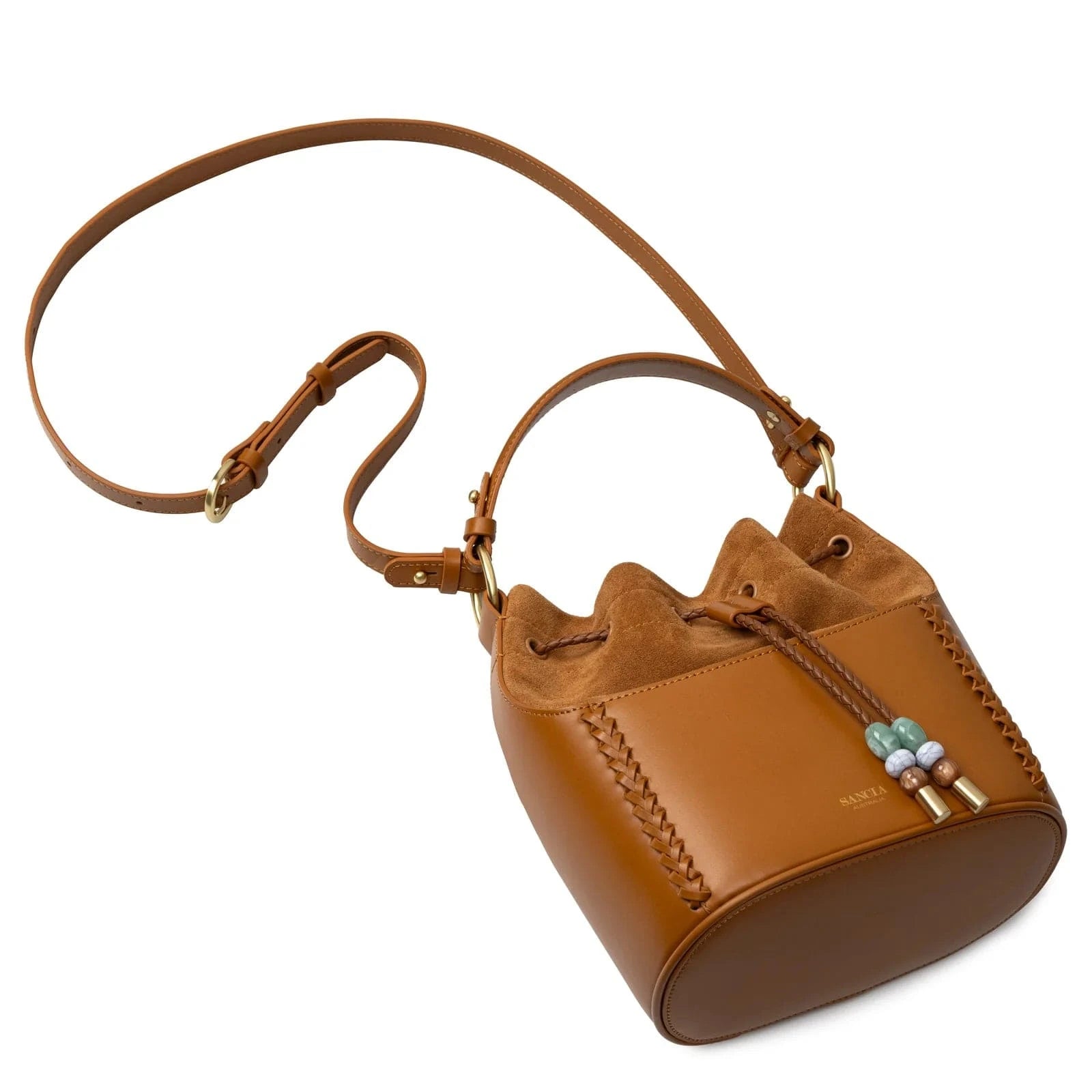 Sancia Handbags - Small Sancia | The Zilona Bag - Walnut