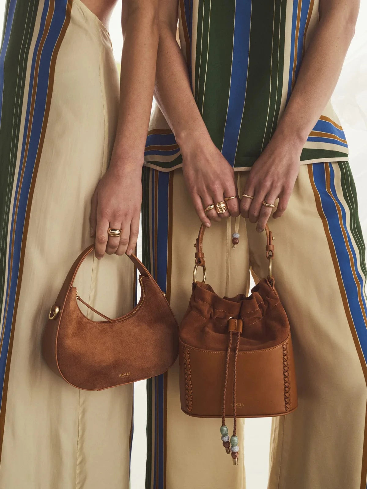 Sancia Handbags - Small Sancia | The Zilona Bag - Walnut