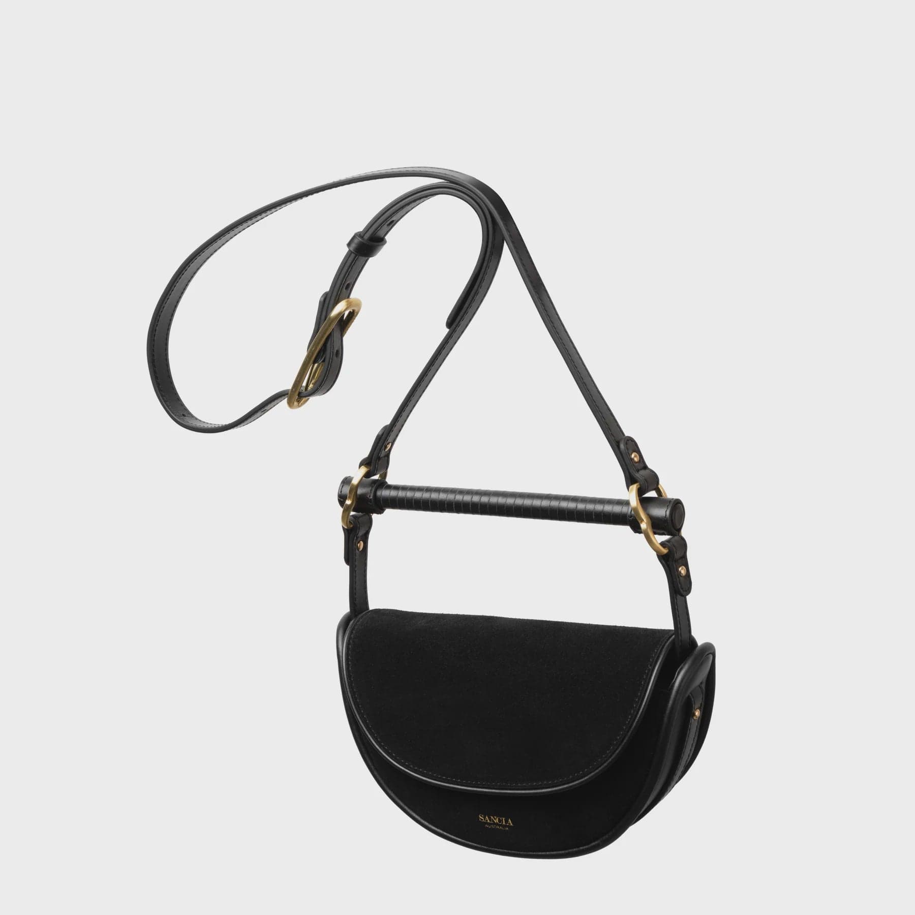 Sancia Handbags - Small The Verin Bag - Black