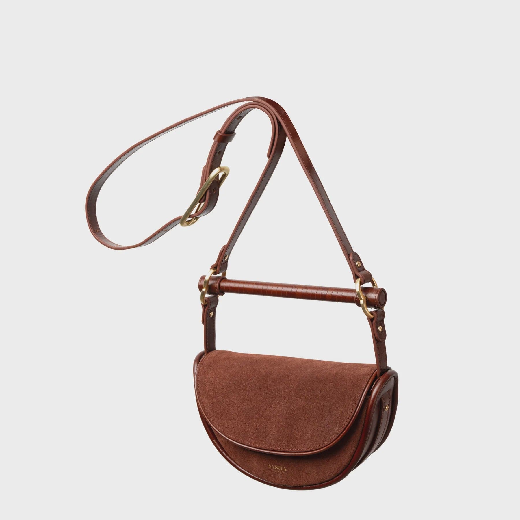 Sancia Handbags - Small The Verin Bag - Cocoa