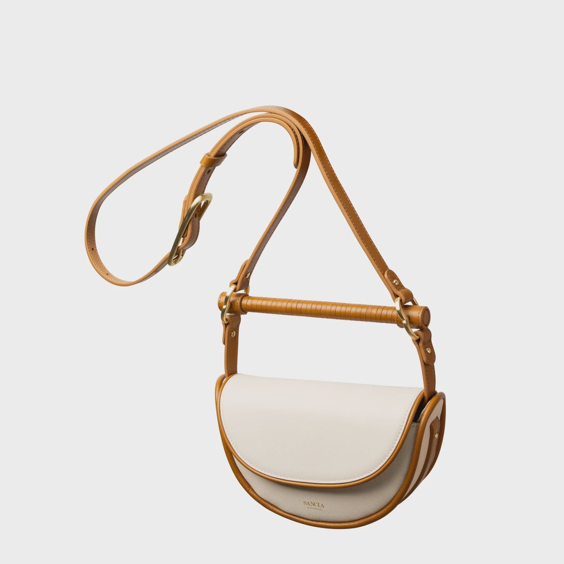 Sancia Handbags - Small The Verin - Ecru