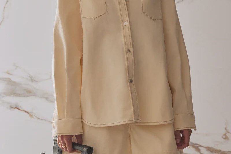 Sancia Shirts The Emmett Overshirt - Moonstone