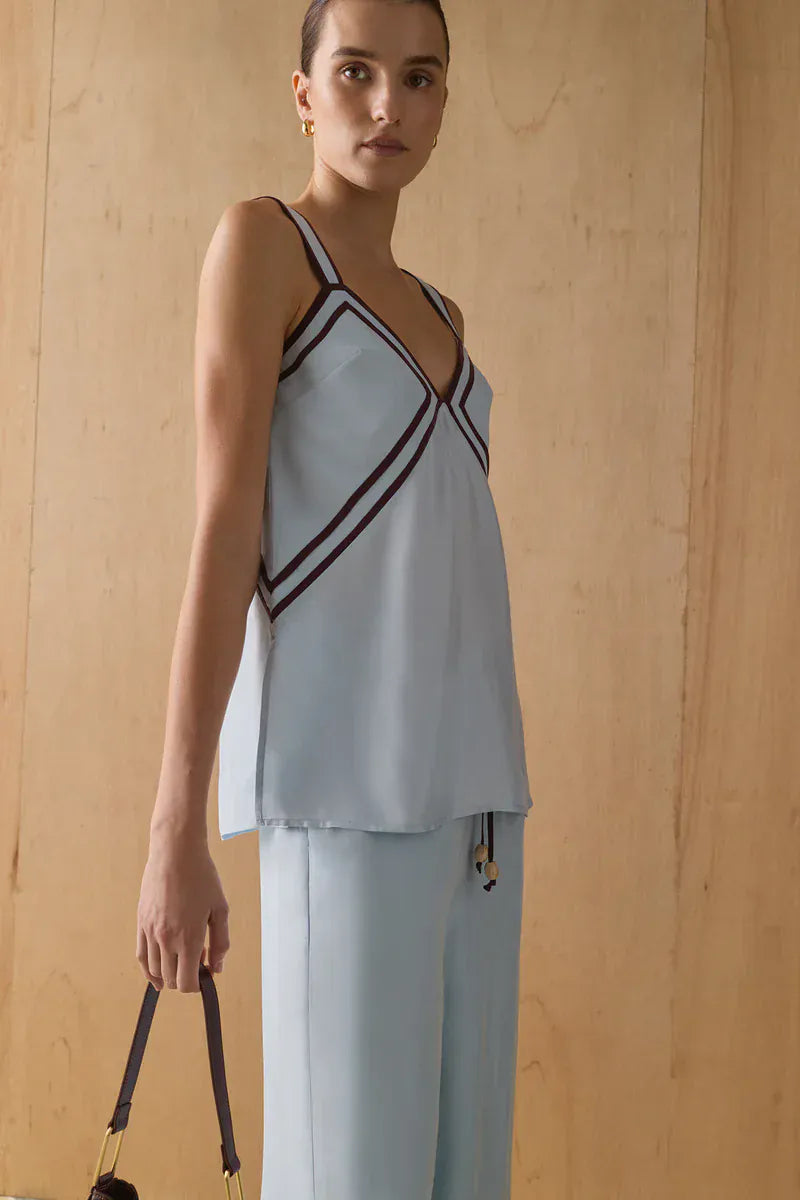 Sancia Tops The Airlie Top - Ocean