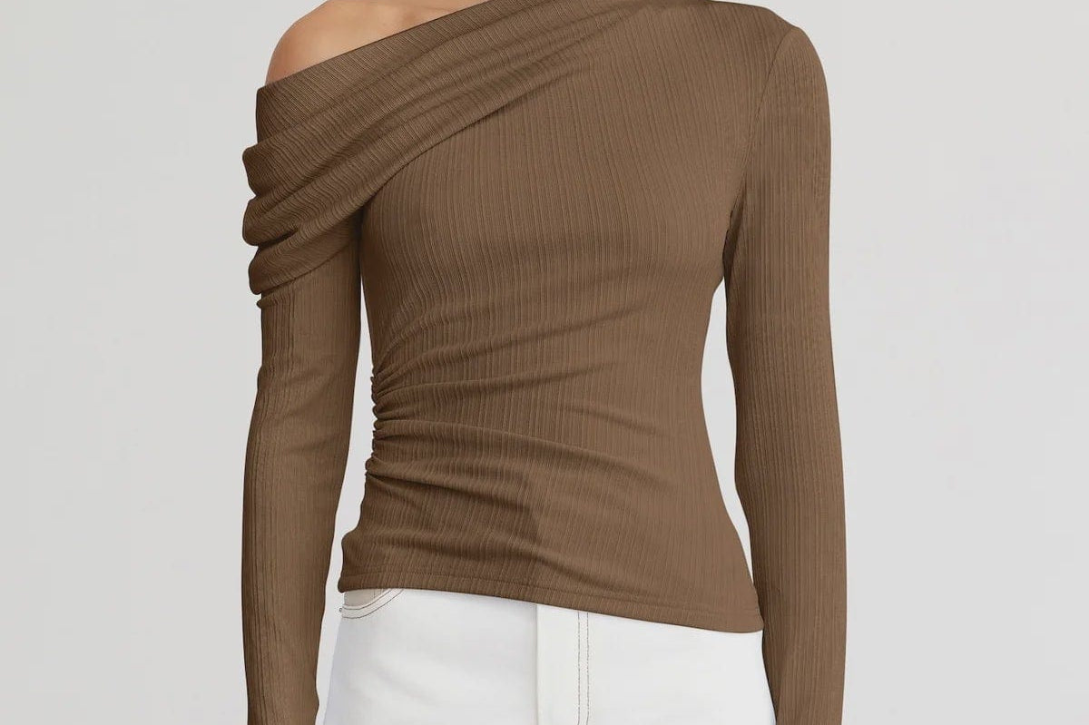 Significant Other Tops - Long Sleeve Significant Other | Coralie Long Sleeve Top - Chocolate
