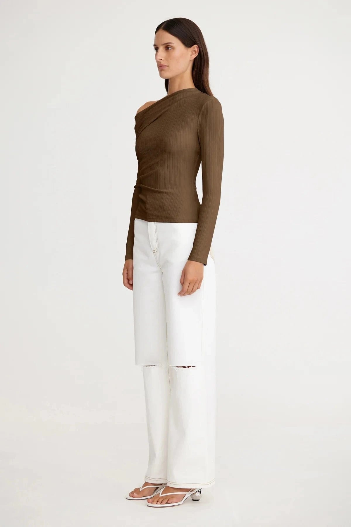 Significant Other Tops - Long Sleeve Significant Other | Coralie Long Sleeve Top - Chocolate