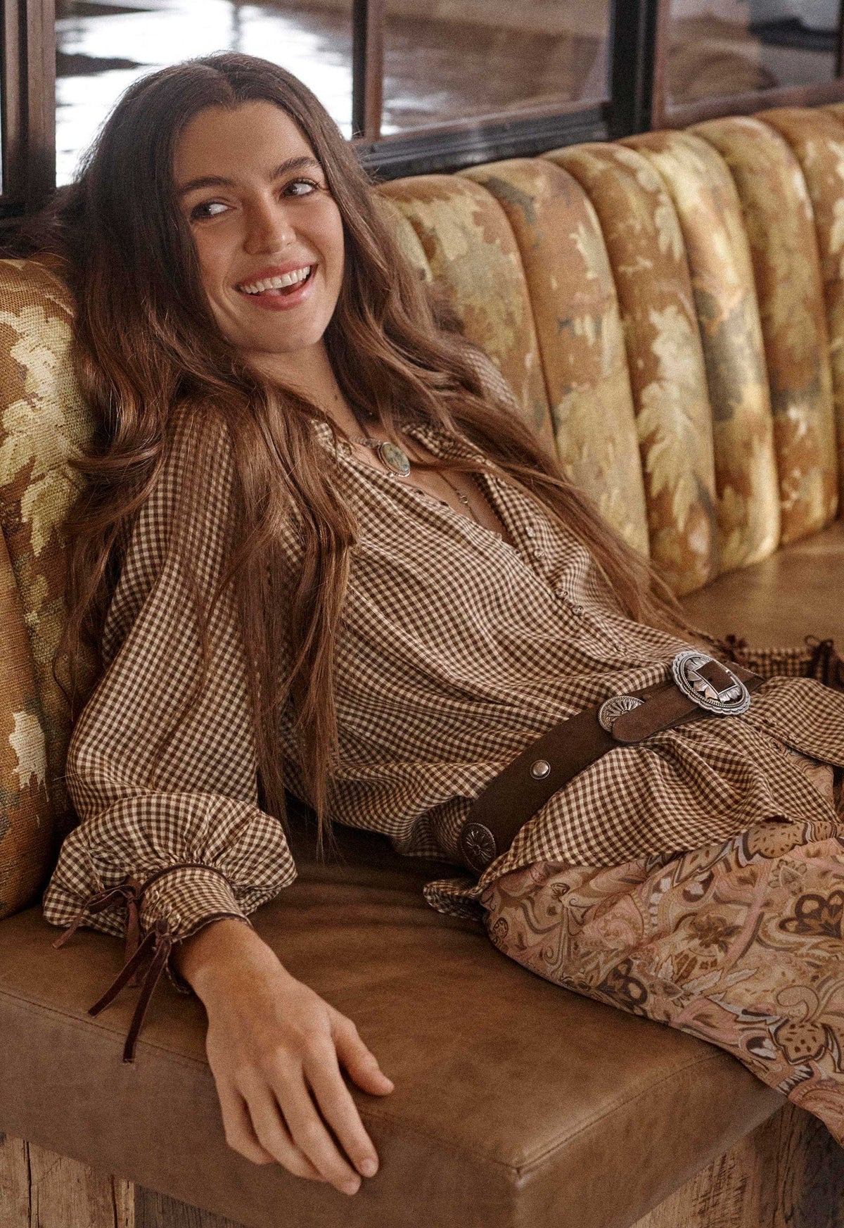 Spell Belts Clandestine Suede Belt - Chocolate