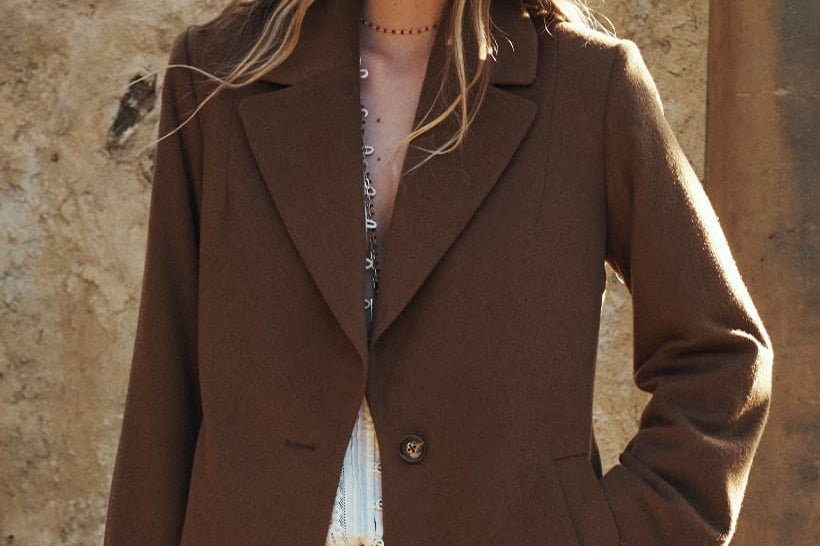 Spell Jackets Dilettante Coat - Brick