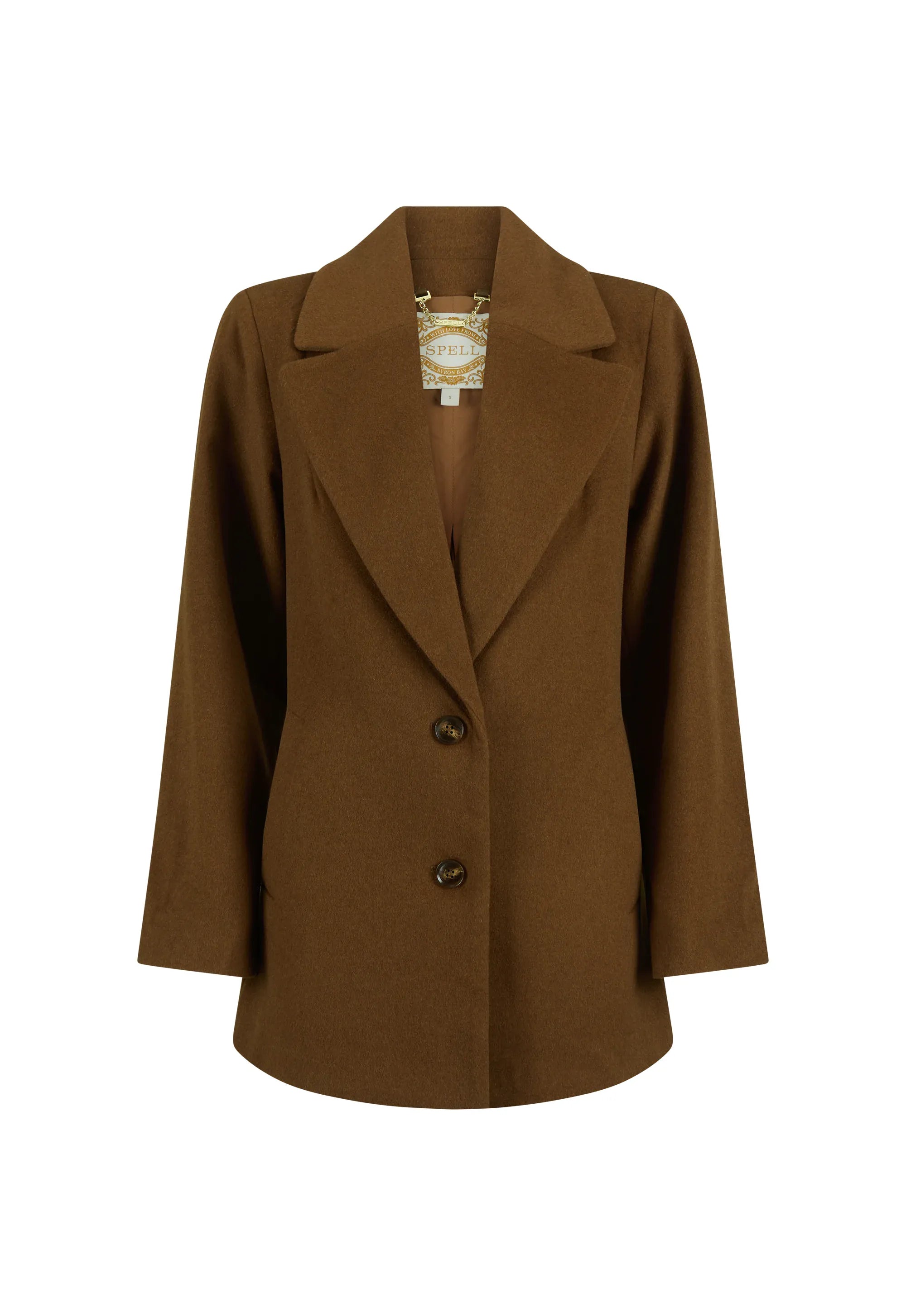 Spell Jackets Dilettante Coat - Brick