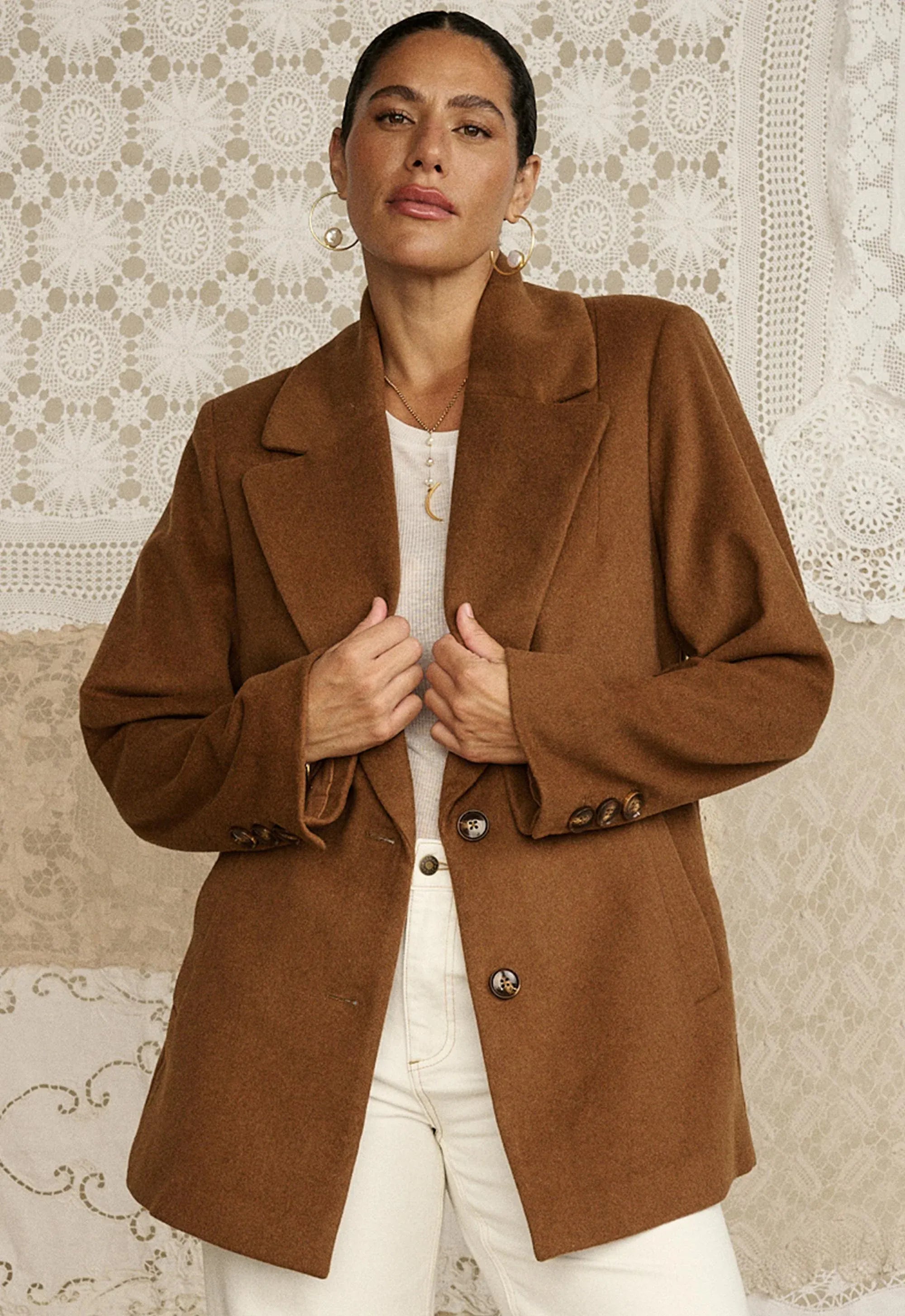 Spell Jackets Dilettante Coat - Brick