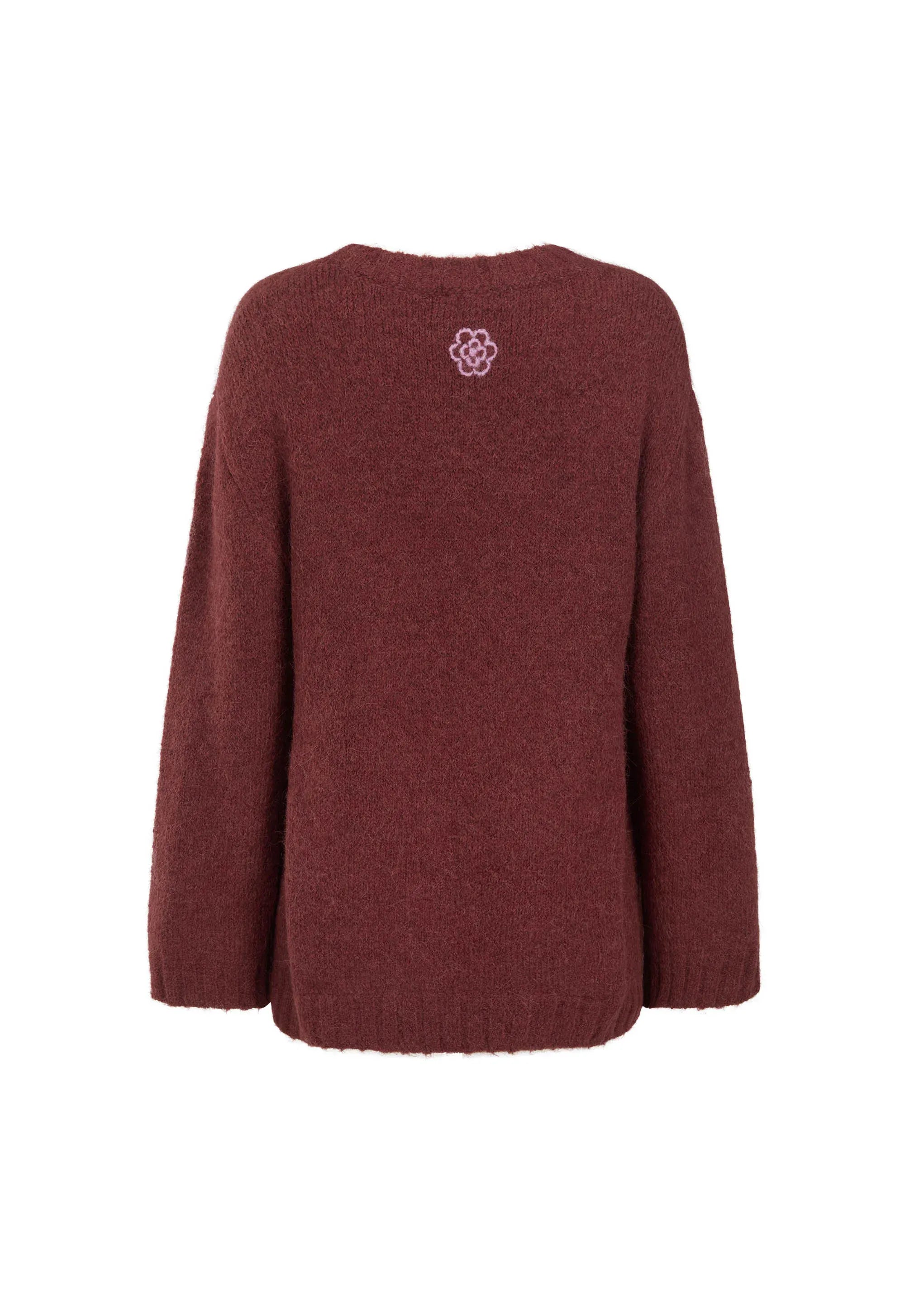 Spell Knits Plum & Lucy Sweater - Cocoa