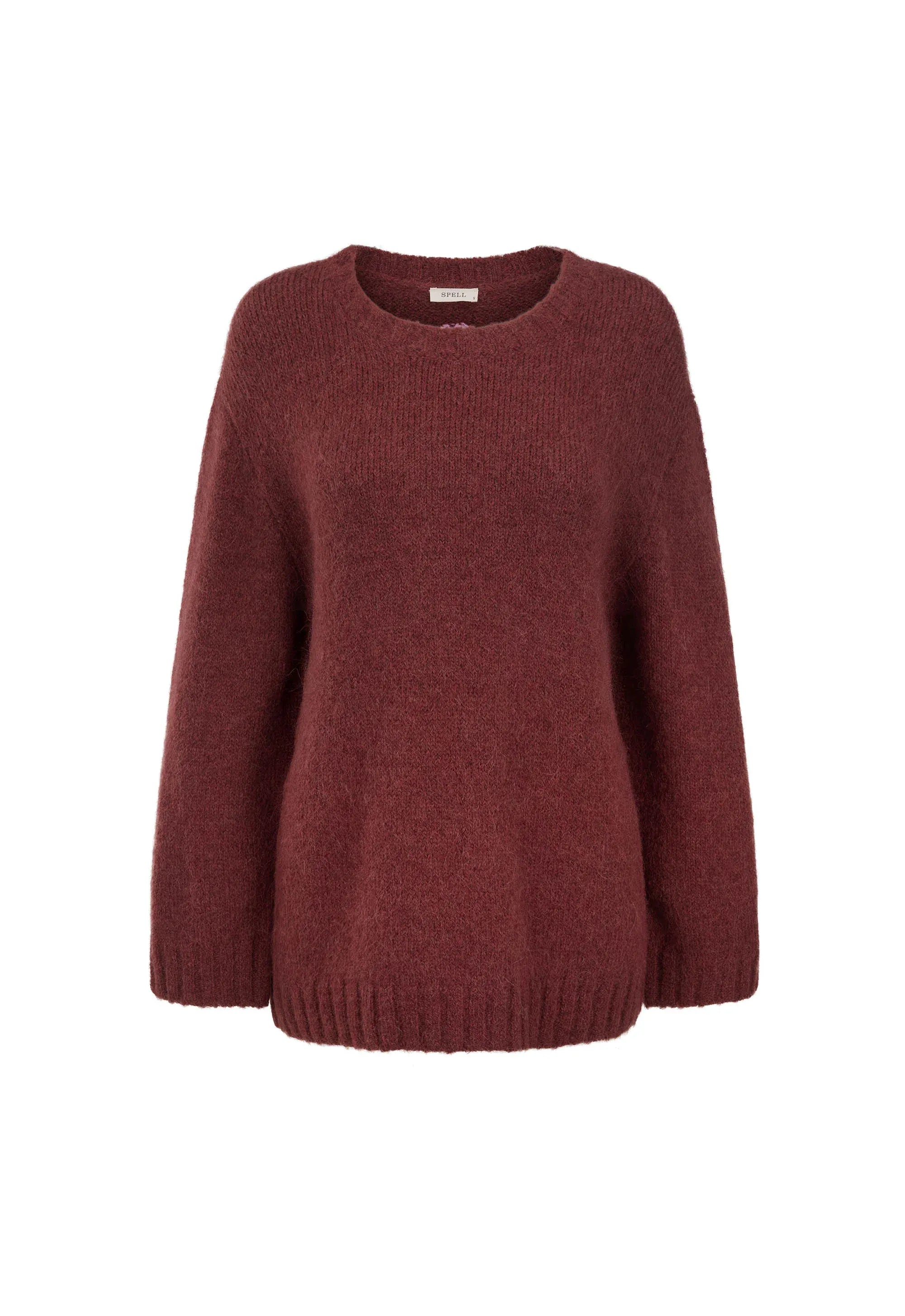 Spell Knits Plum & Lucy Sweater - Cocoa