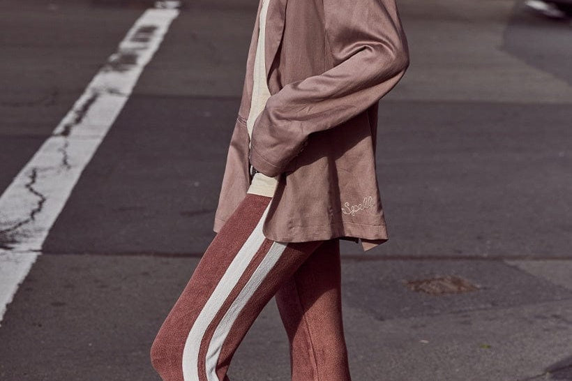 Spell Pants - Casual Luciana Terry Flares - Chocolate