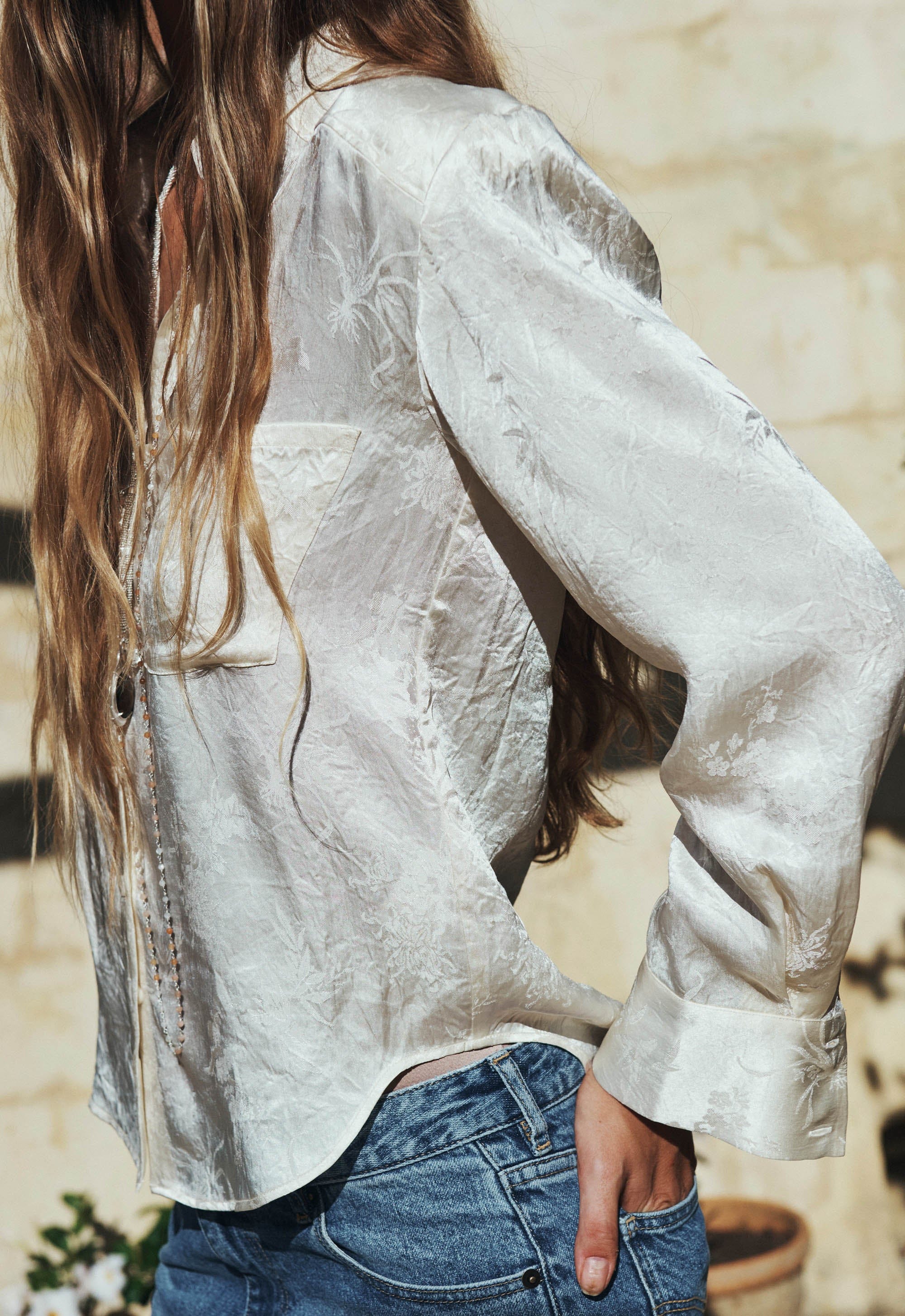 Spell Shirts - Boho Dubois Shirt - Pearl