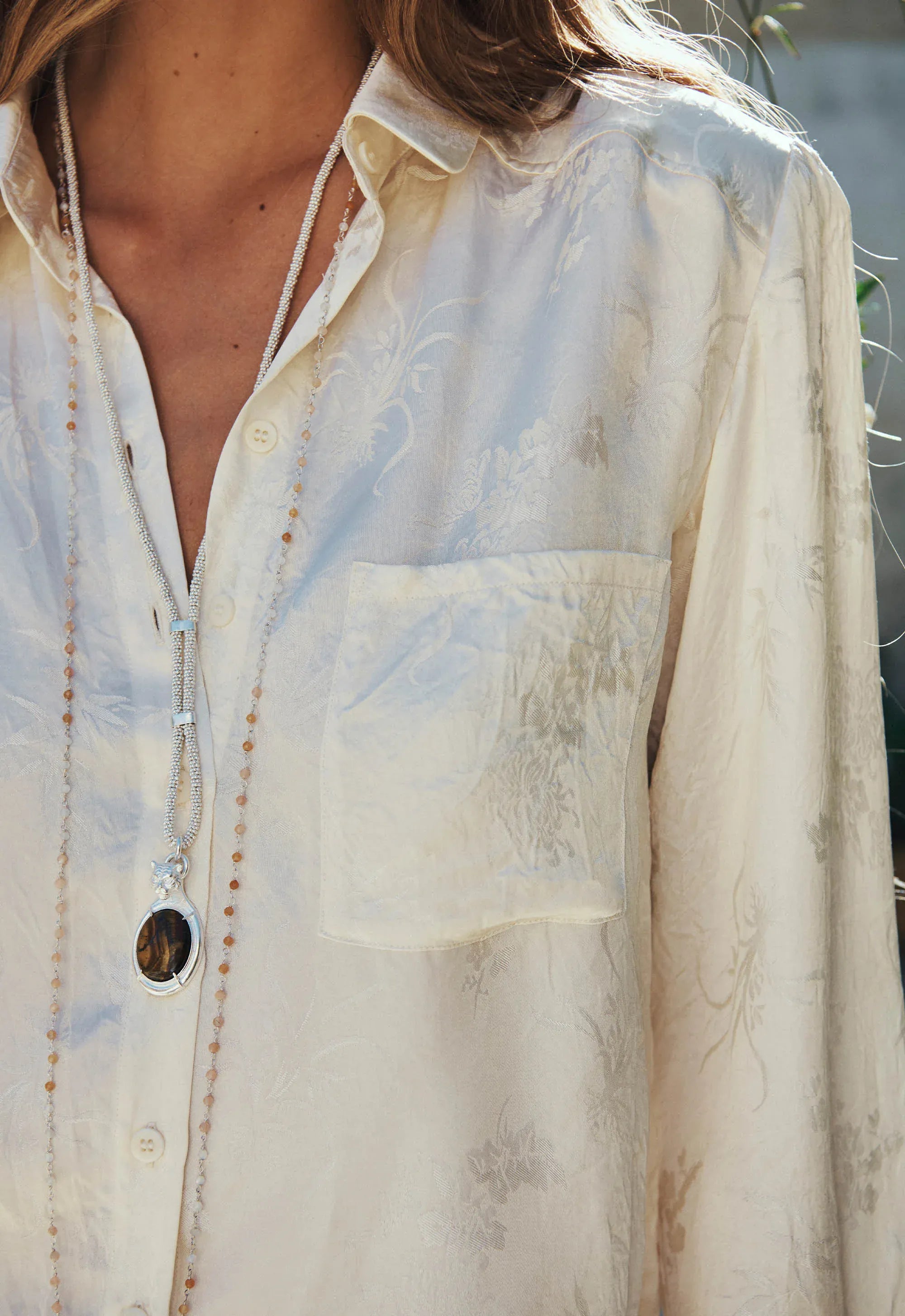 Spell Shirts - Boho Dubois Shirt - Pearl