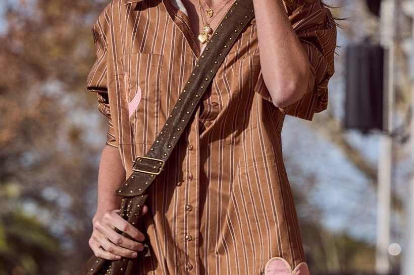 Spell Shirts - Boho Off Duty Shirt - Caramel Cafe