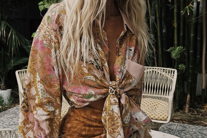 Spell Shirts - Boho Spell | Lovers & Dreamers Shirt - Champagne Peach