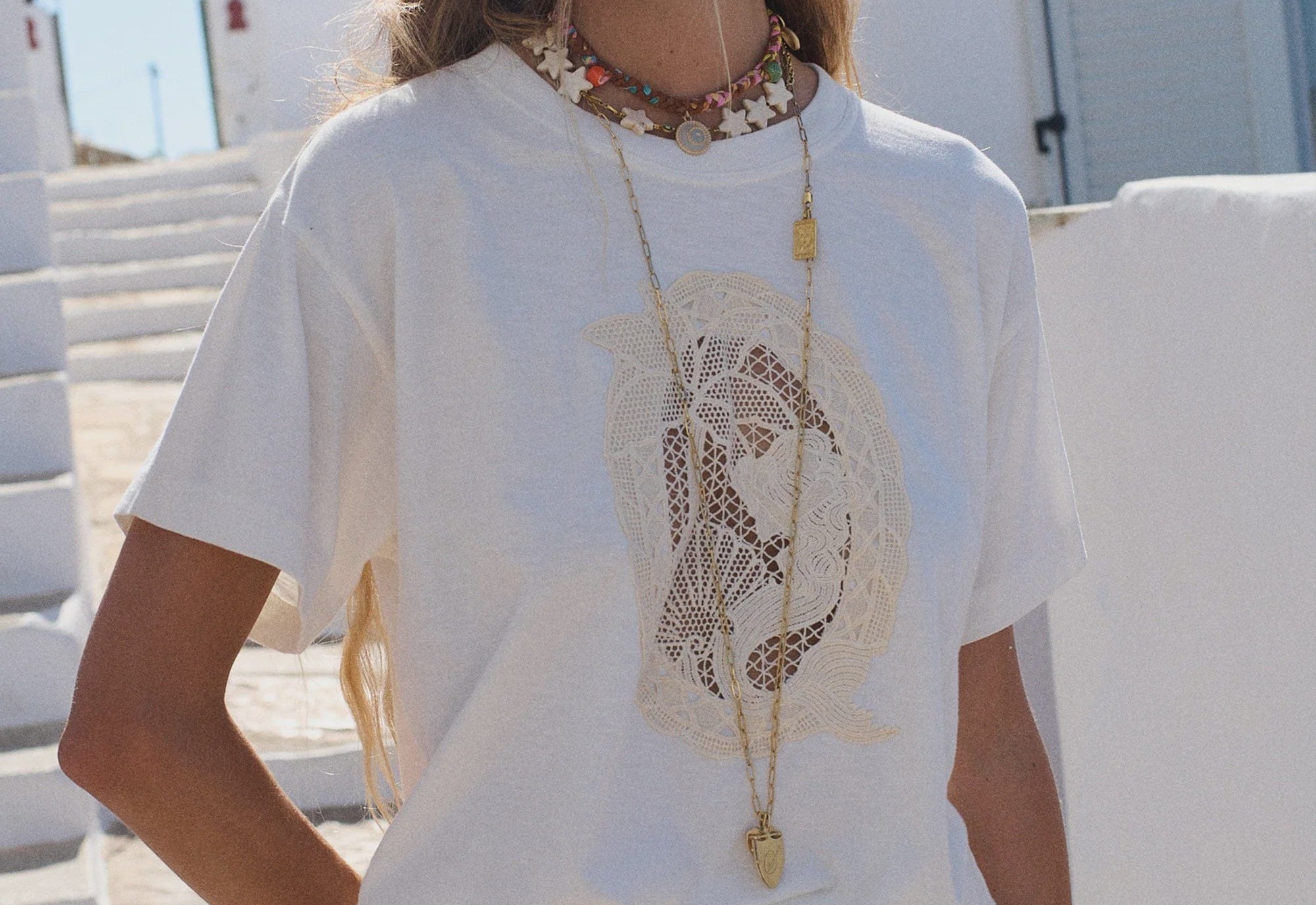 Spell Tees Mermaid Cove Appliqué Tee