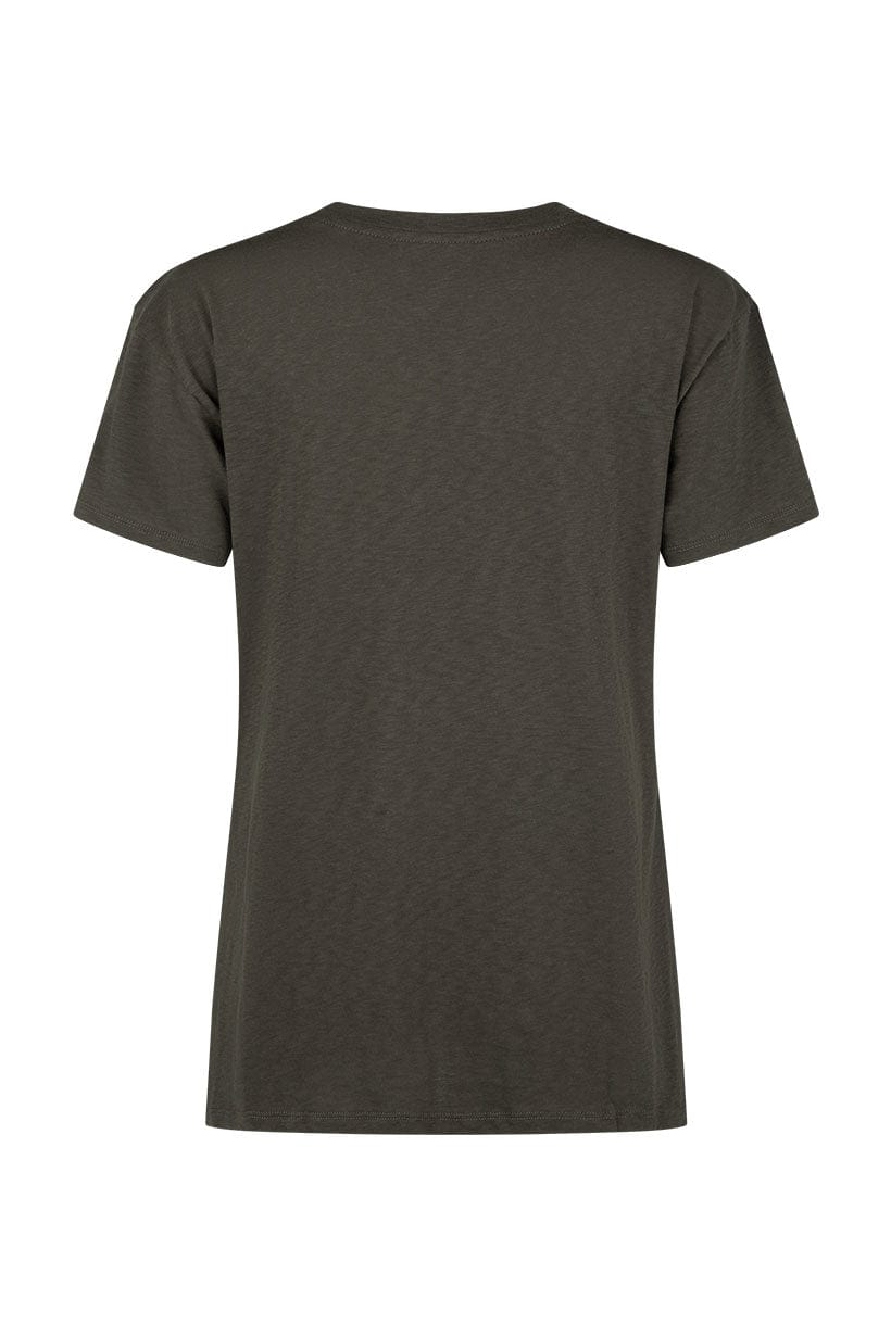 Spell Tees Spell | Coco Biker Tee - Charcoal