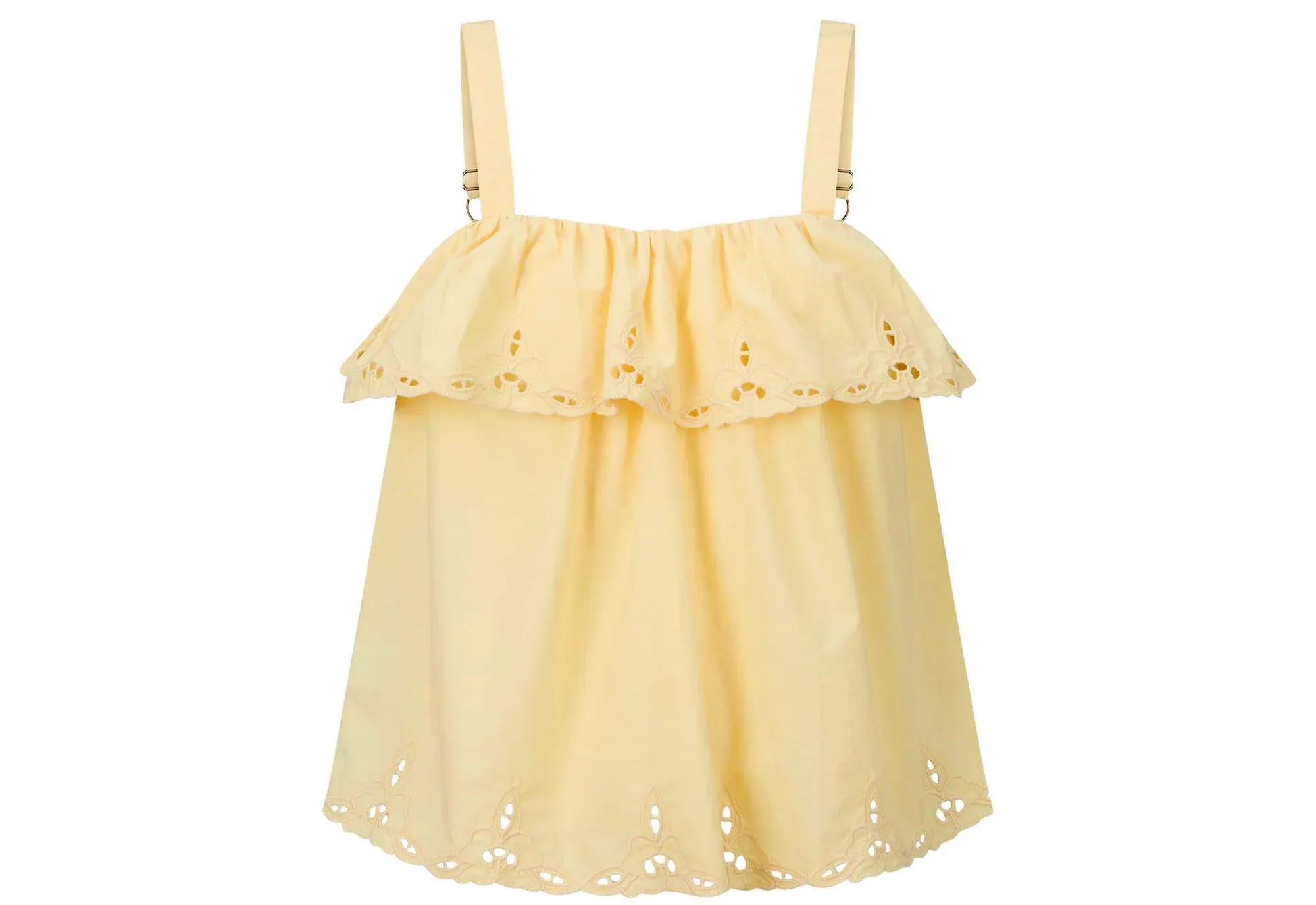 Spell Tops - Boho Fleur De Lis Cami - Citrus Sun
