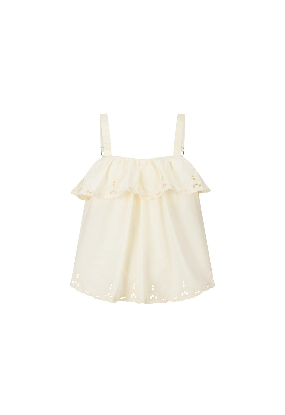 Spell Tops - Boho Fleur De Lis Cami - Ivory
