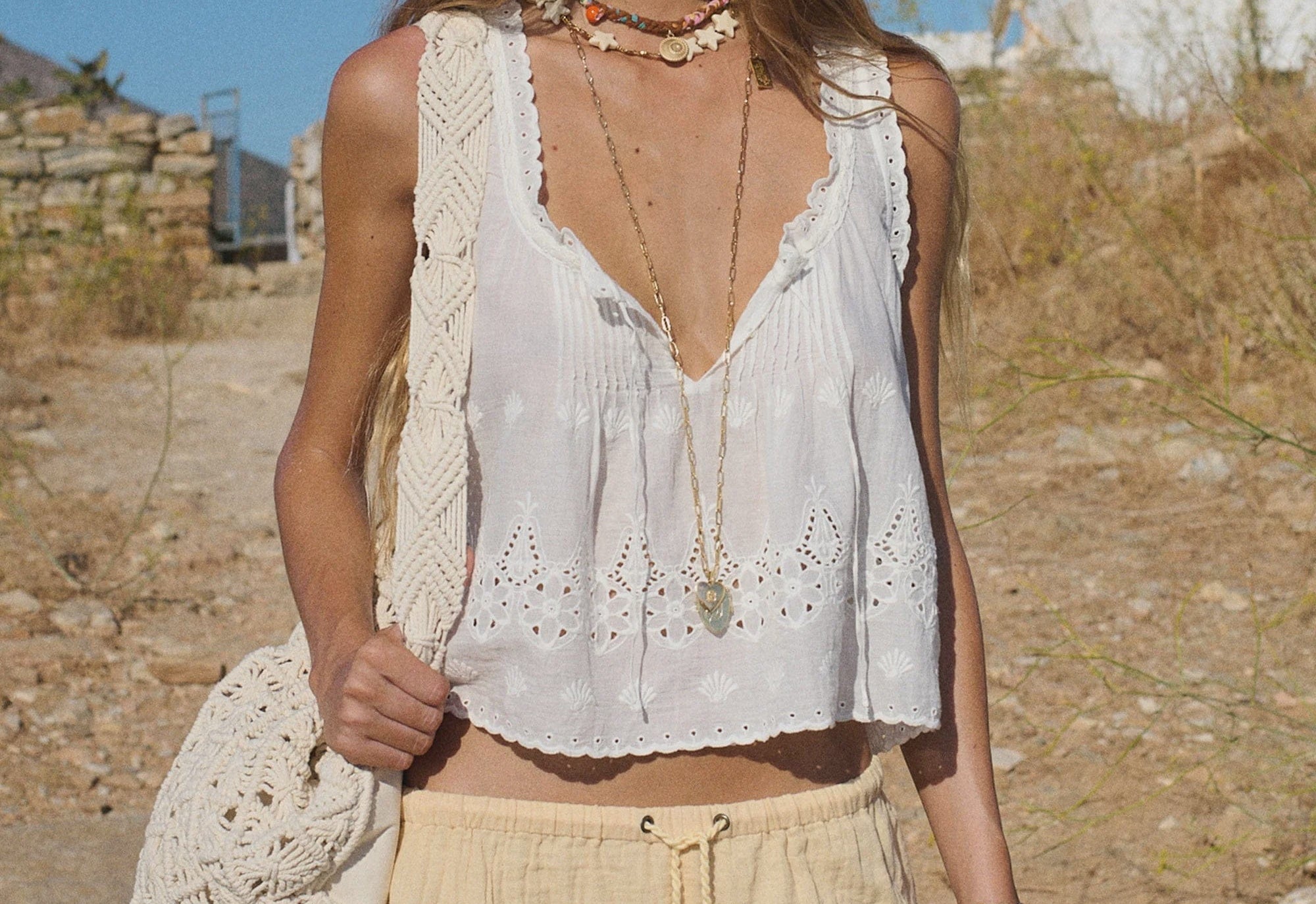 Spell Tops - Boho Maiden Lace Cami