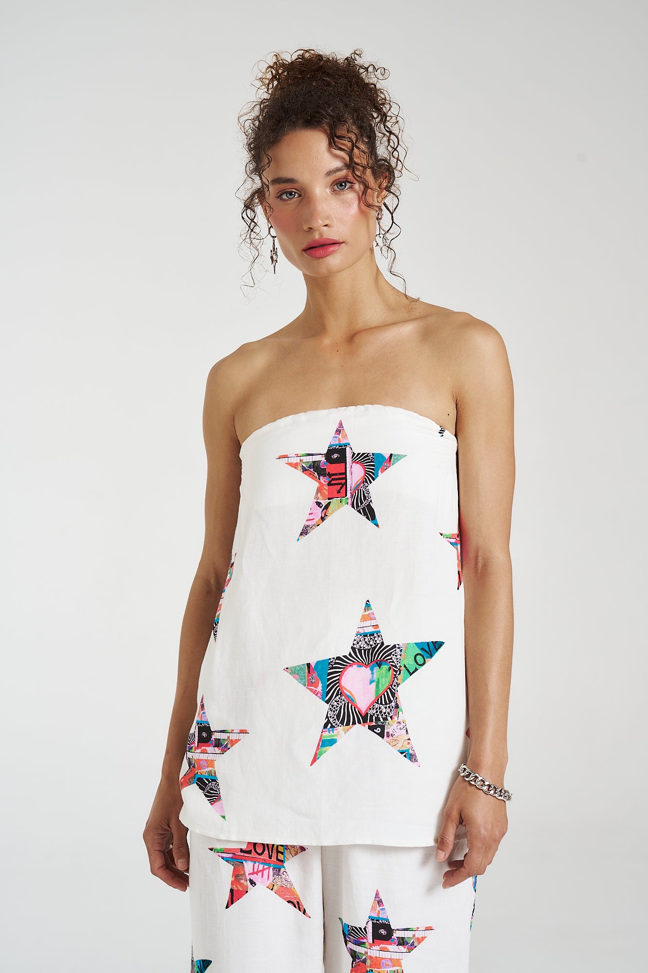 Summi Summi |Strapless Shift Top - Star X Lovers