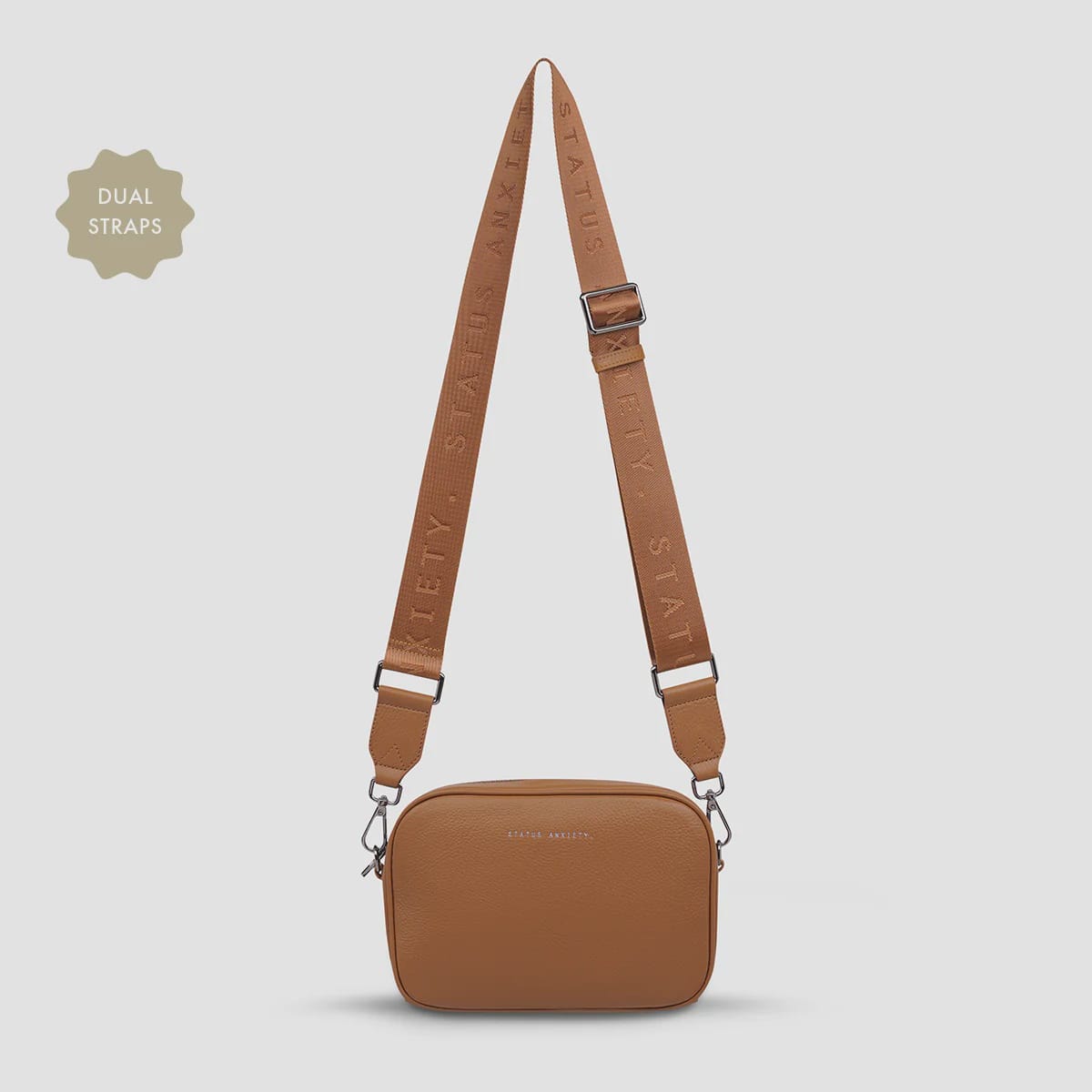 Status Anxiety Bags Plunder With Dual Straps - Camel