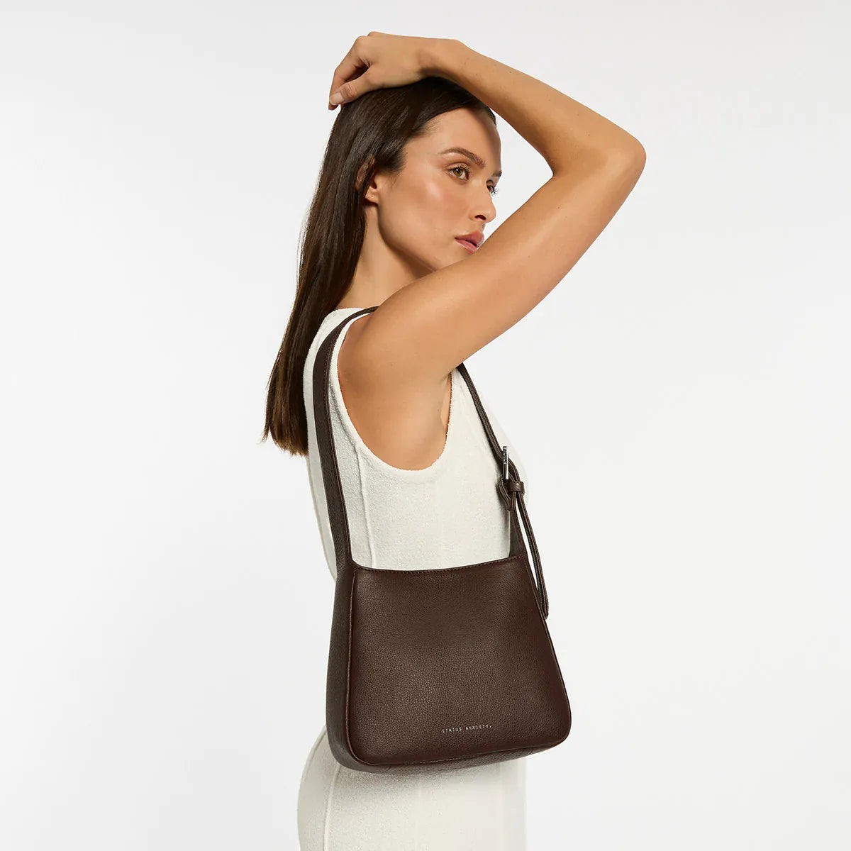 Status Anxiety Bags Slipping Away - Cocoa
