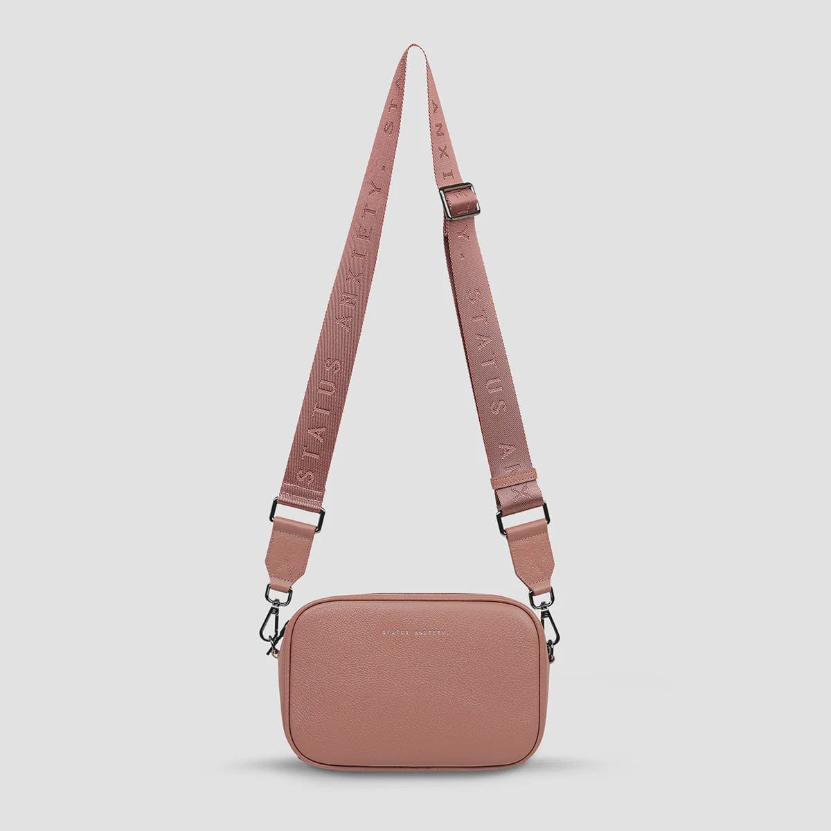 Status Anxiety Bags Status Anxiety | Plunder with Webbed Strap - Dusty Rose