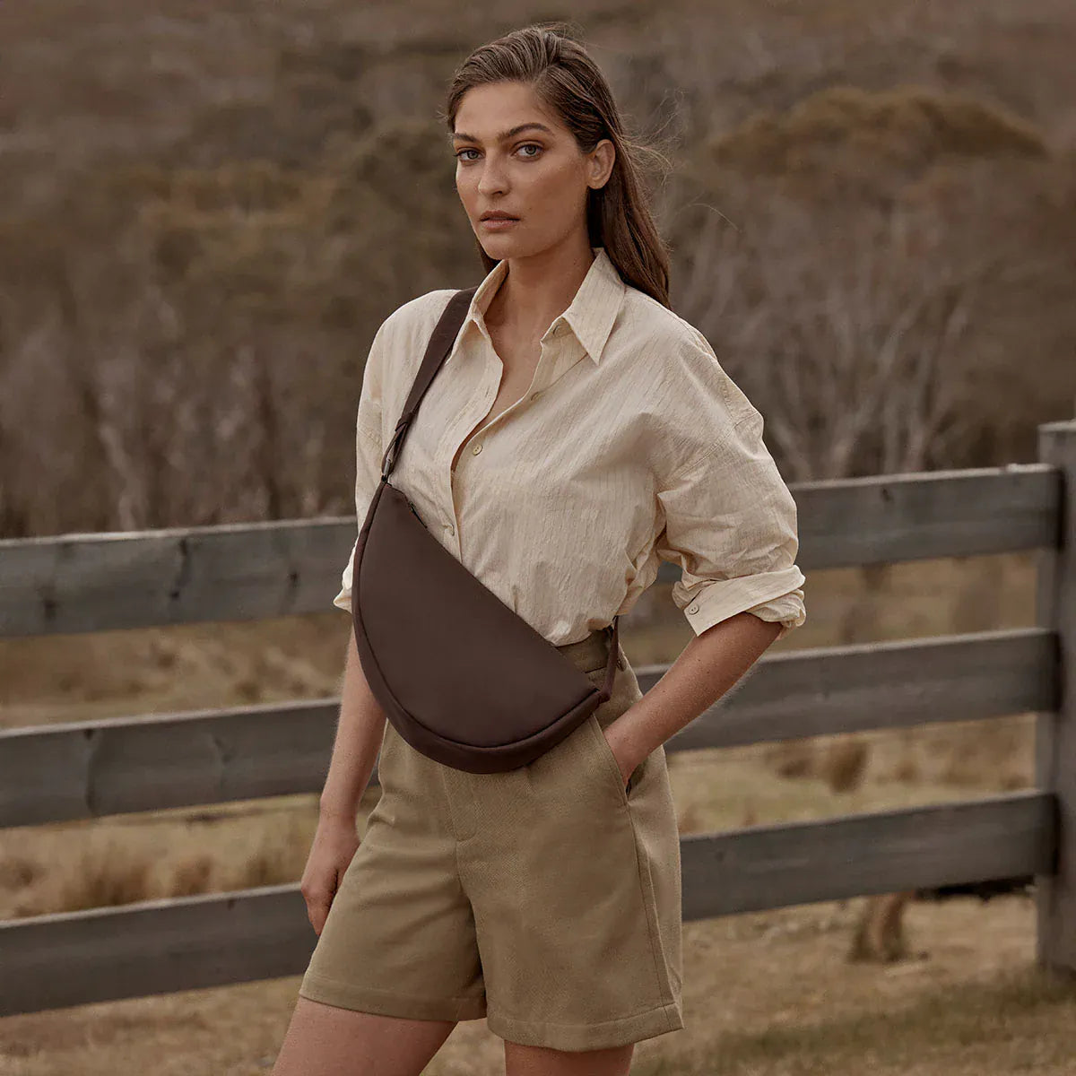 Status Anxiety Bags Zuzu Recycled Bag - Truffle