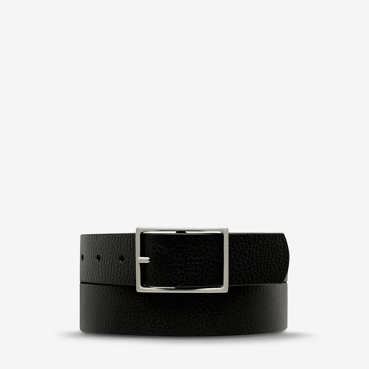 Status Anxiety Belts Getting Real ML - Black/Silver