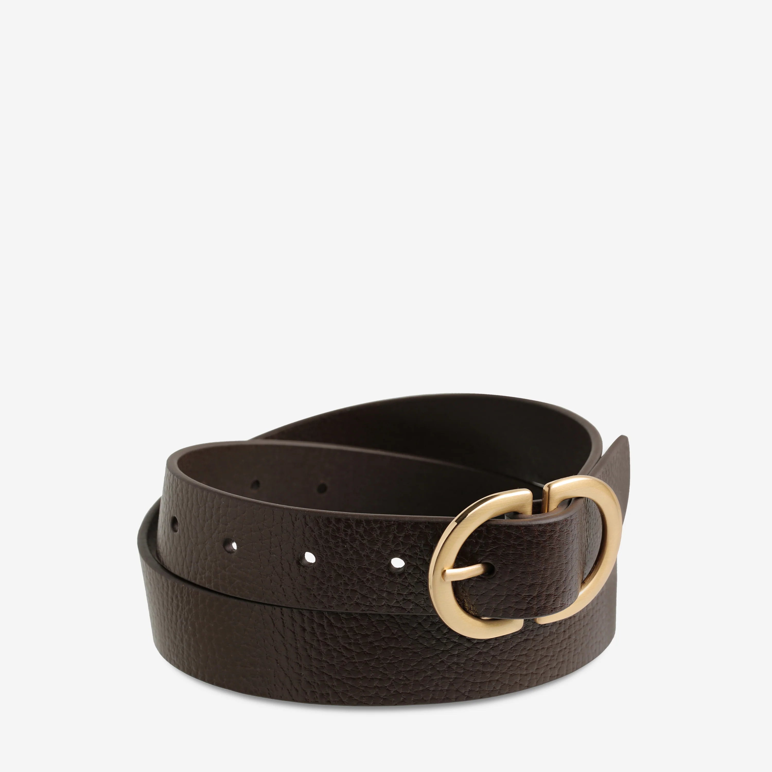 Status Anxiety | In Reverse Belt - Choc/Gold