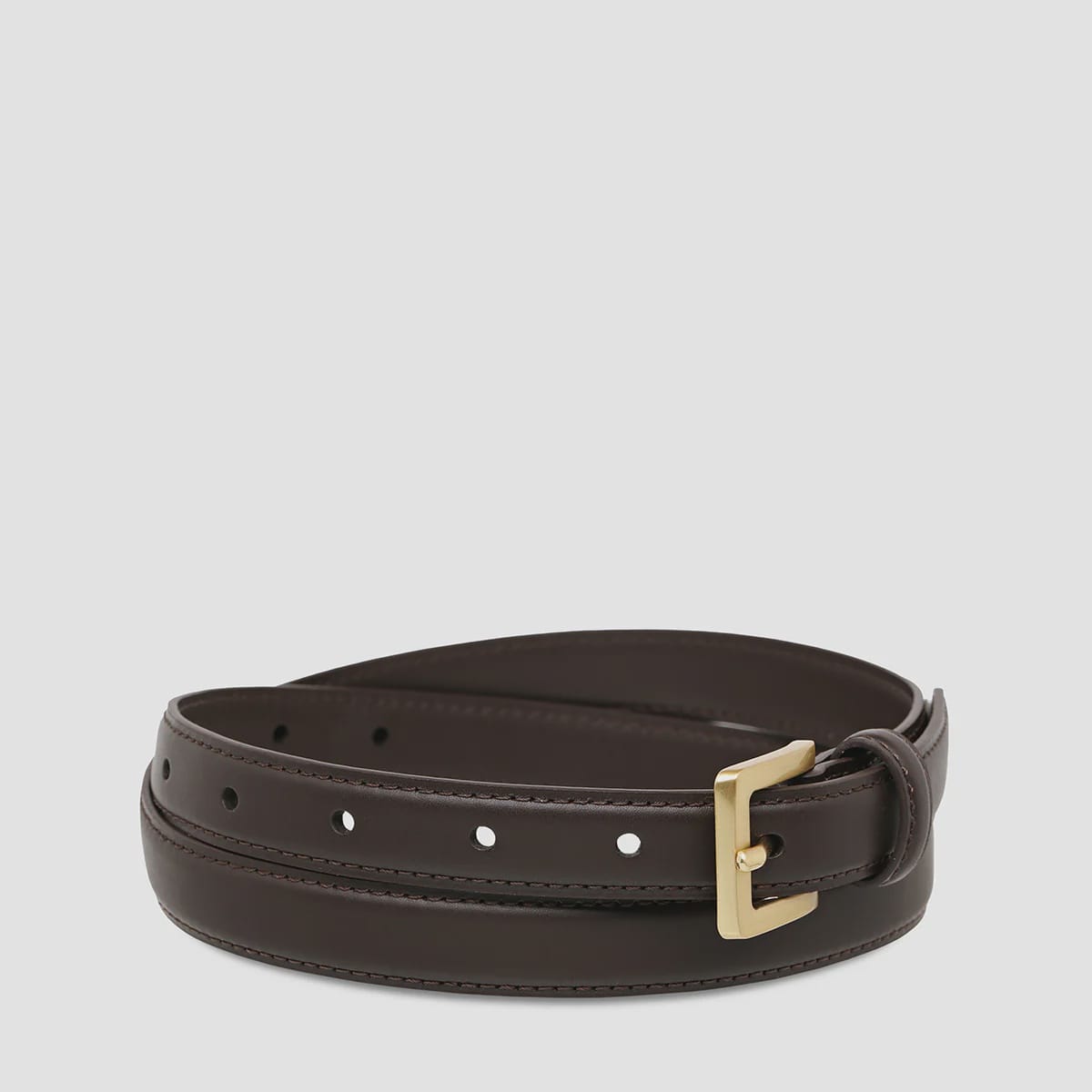 Status Anxiety Belts In Your Eyes - Choc Nappa/Gold