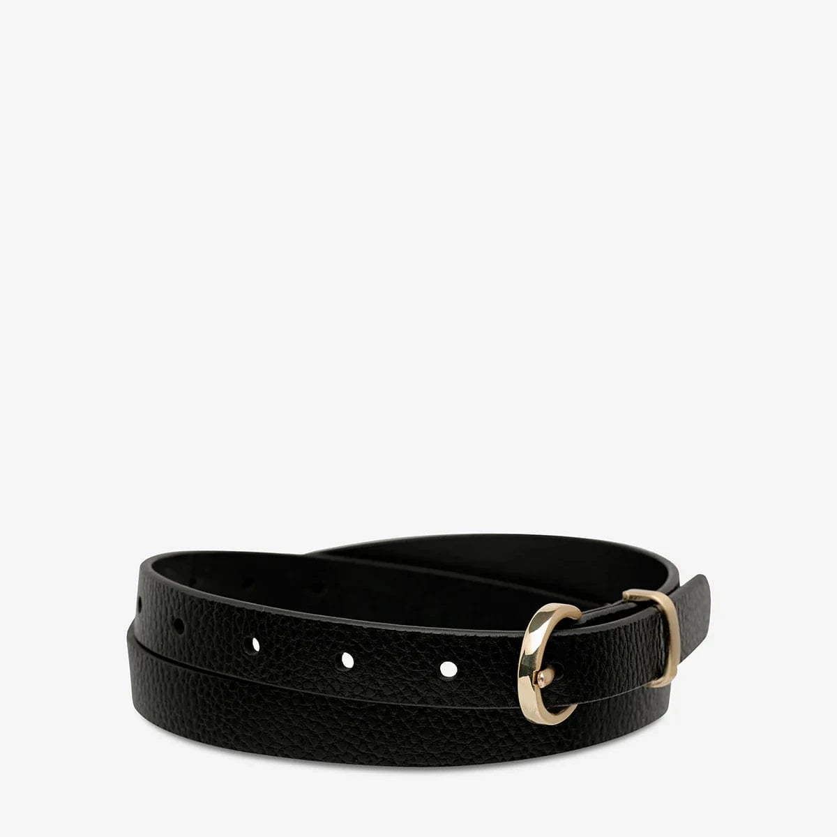 Status Anxiety Belts Status Anxiety | Happens All The Time - Black/Gold
