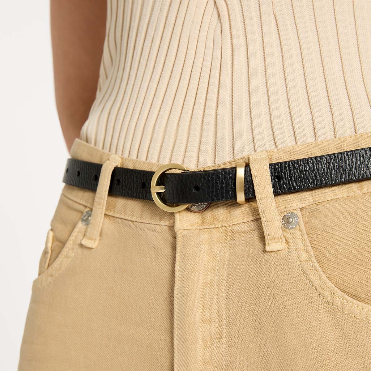 Status Anxiety Belts Status Anxiety | Happens All The Time - Black/Gold