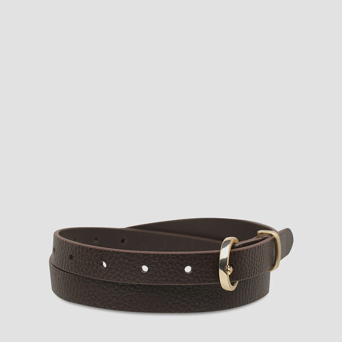 Status Anxiety Belts Status Anxiety | Happens All The Time - Choc/Gold