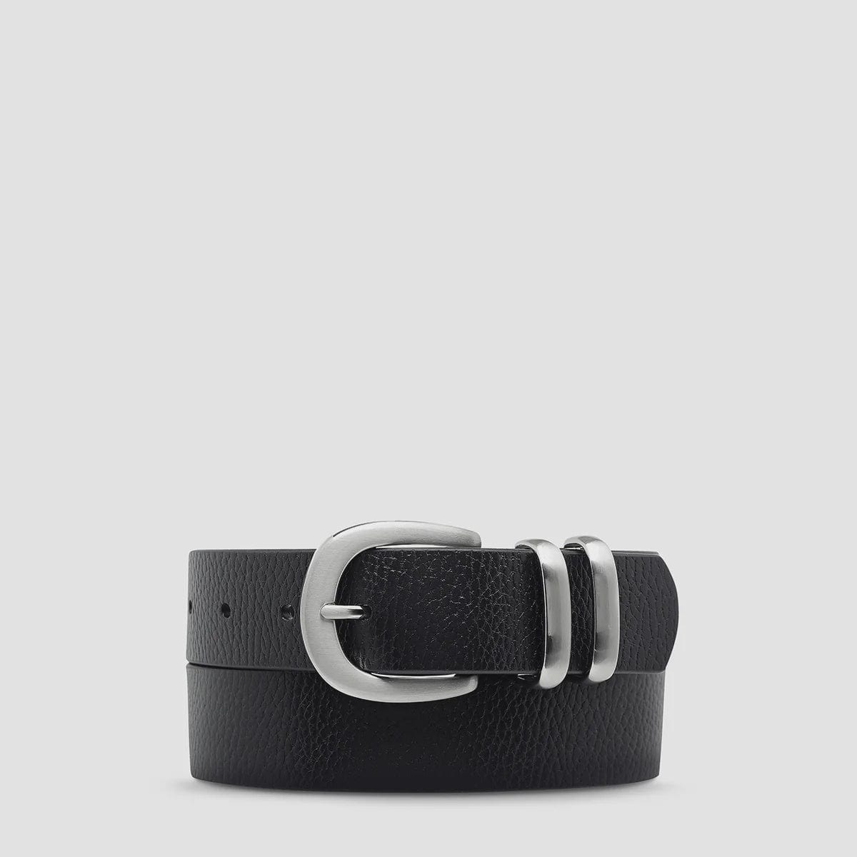 Status Anxiety Belts Status Anxiety | Let It Be Belt - Black/Silver